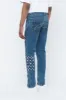 Ashluxe Rhinestone Patch Denim Blue sold by Ashluxe