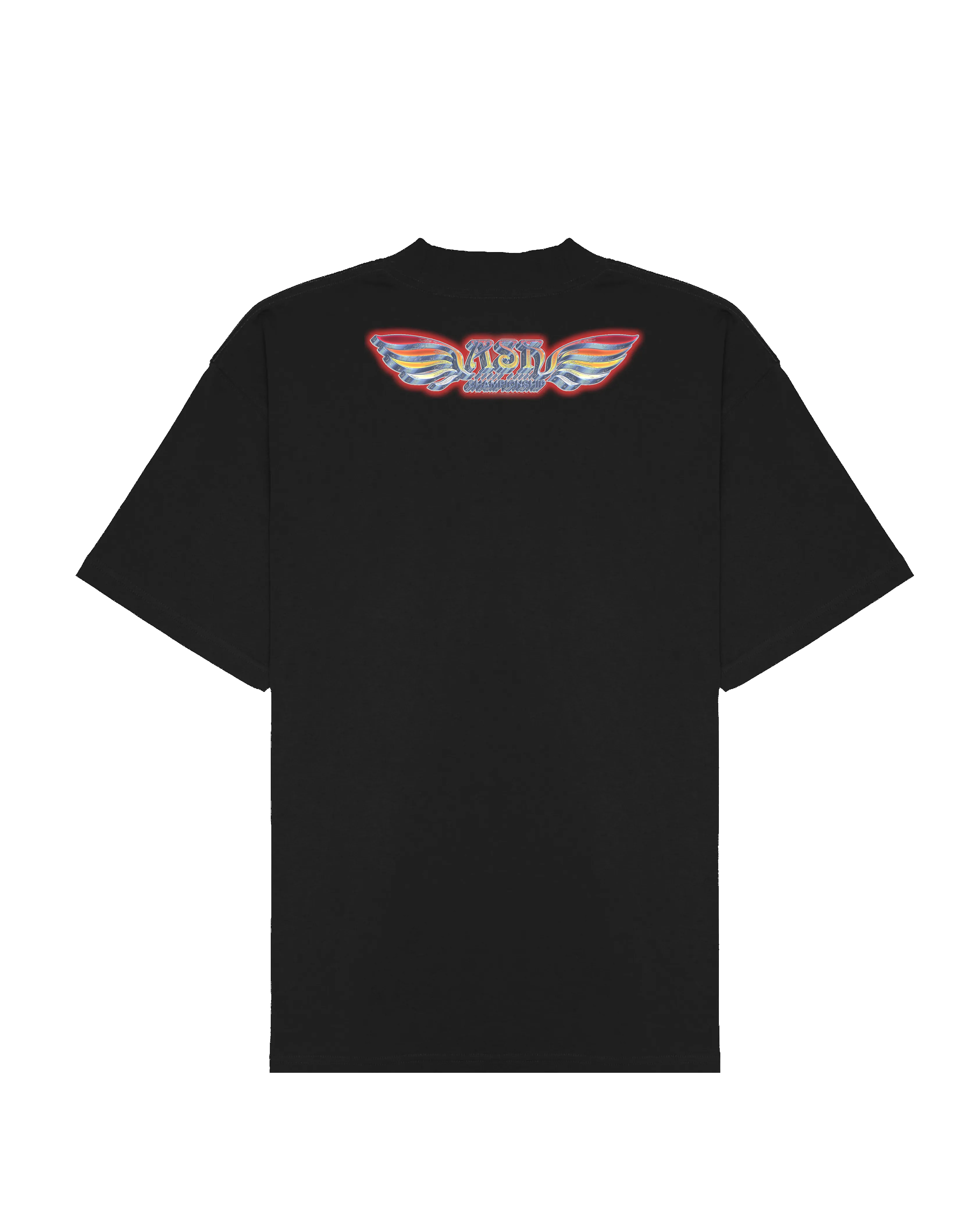 Ashluxe Glow Mockup Tee Black sold by Ashluxe product image thumbnail 2