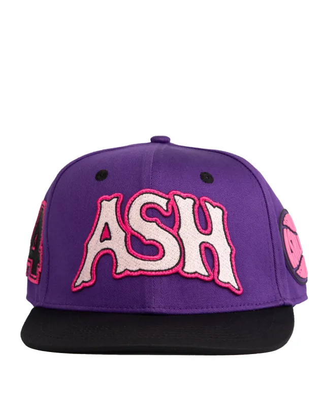 Ashluxe Crest Snapback Purple sold by Ashluxe