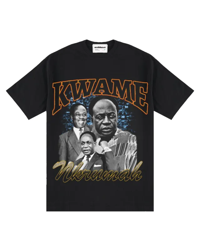 Ashluxe Kwame Icon T-shirt - Black sold by Ashluxe
