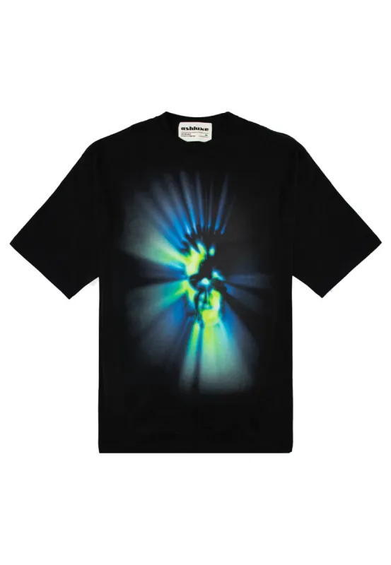 Ashluxe Radiant Mask T-shirt Black sold by Ashluxe