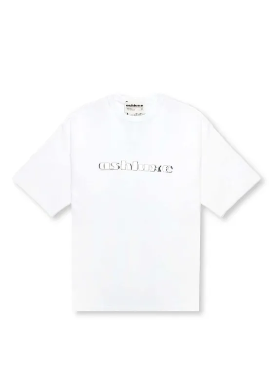Chrome Logo T-Shirt - White sold by Ashluxe