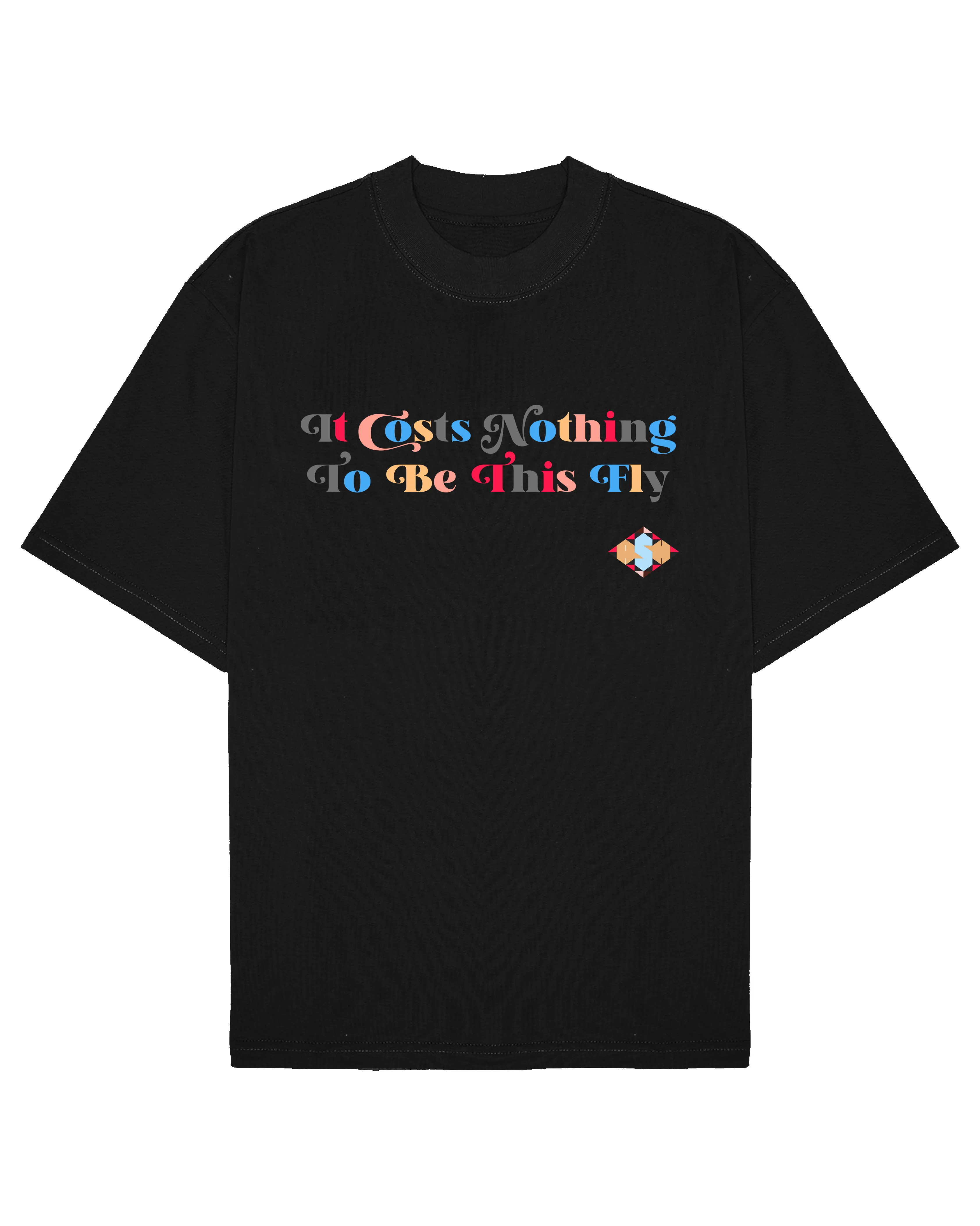 Ashluxe Graphics Print T-shirt Black sold by Ashluxe