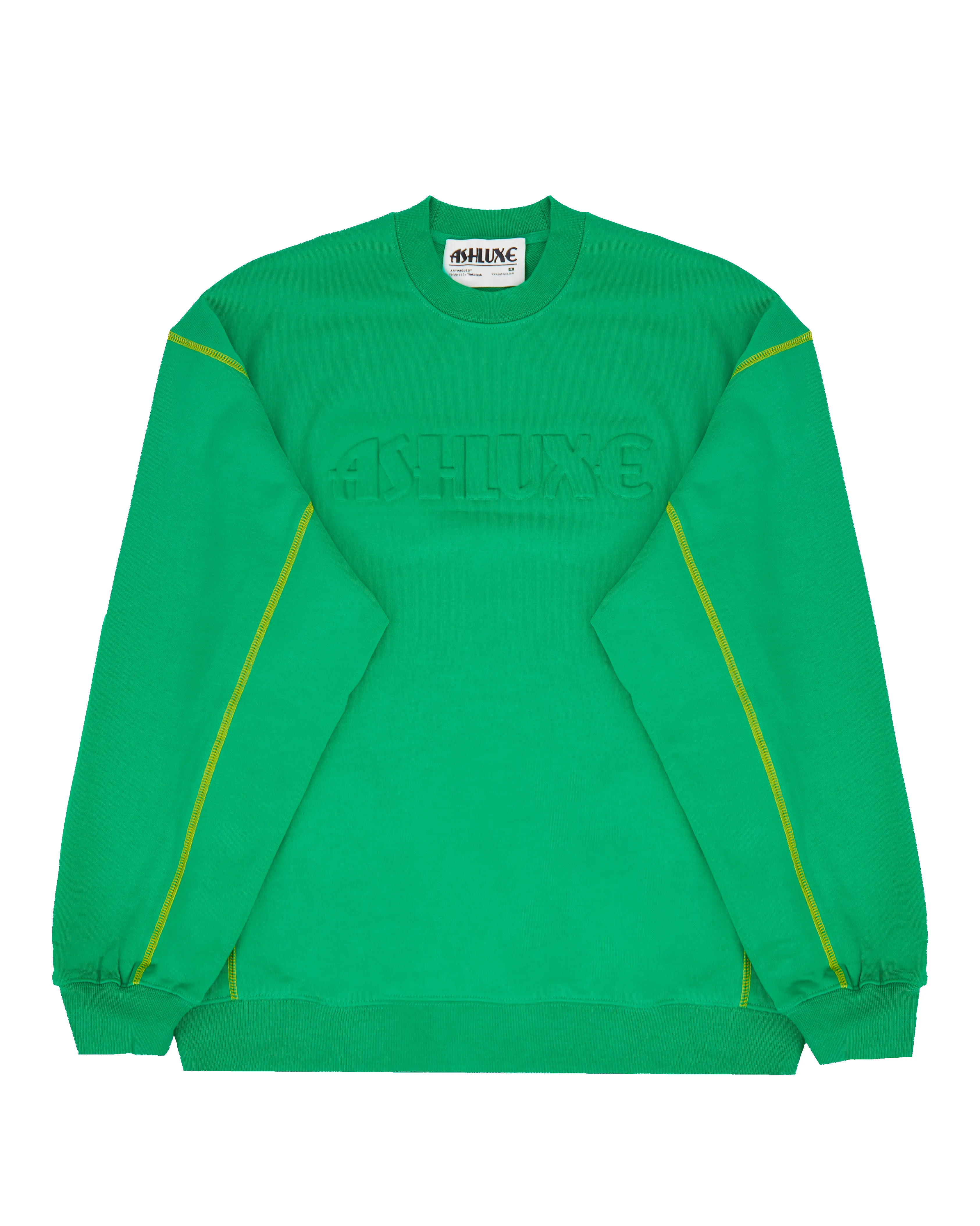 Ashluxe Double Threaded Sweatshirt Green sold by Ashluxe product image thumbnail 2