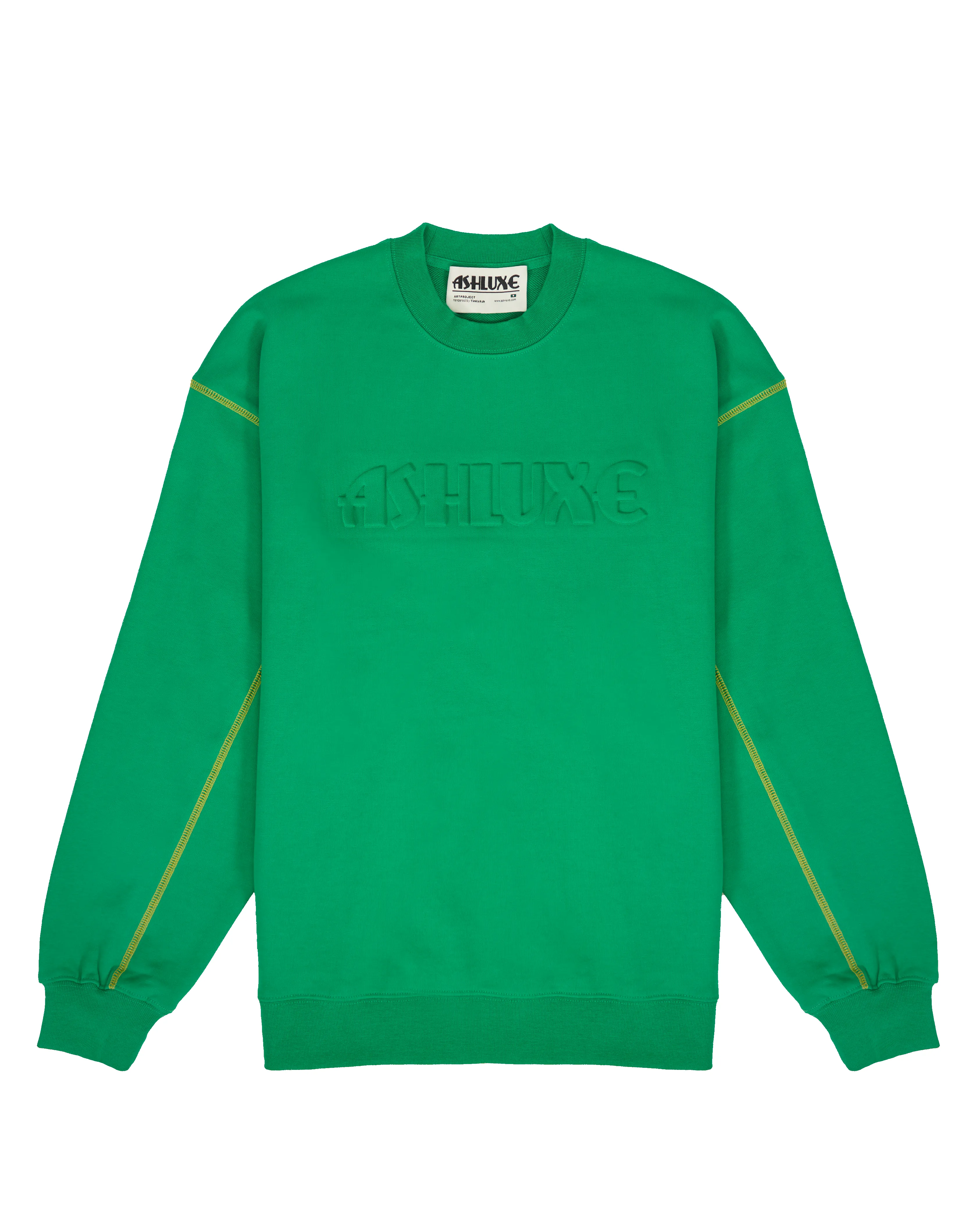 Ashluxe Double Threaded Sweatshirt Green sold by Ashluxe