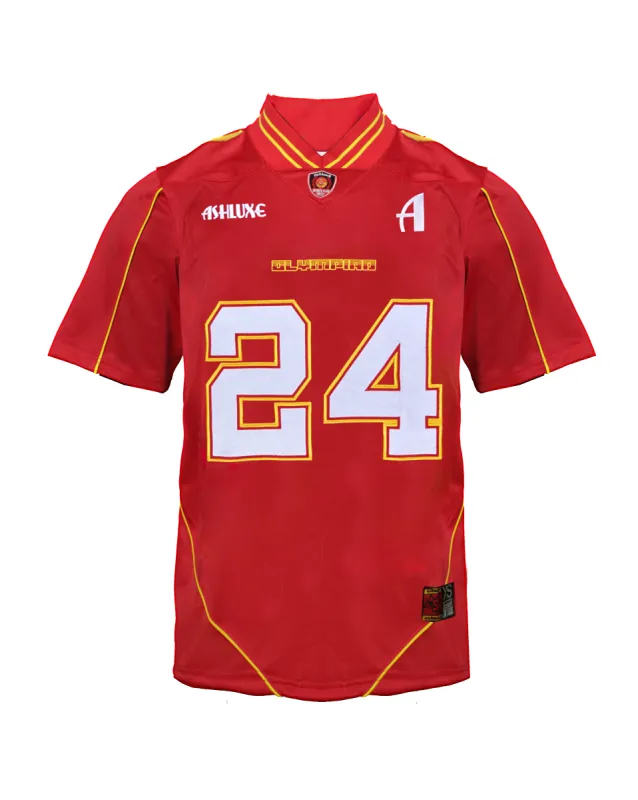 Ash American 24 Jersey Red sold by Ashluxe