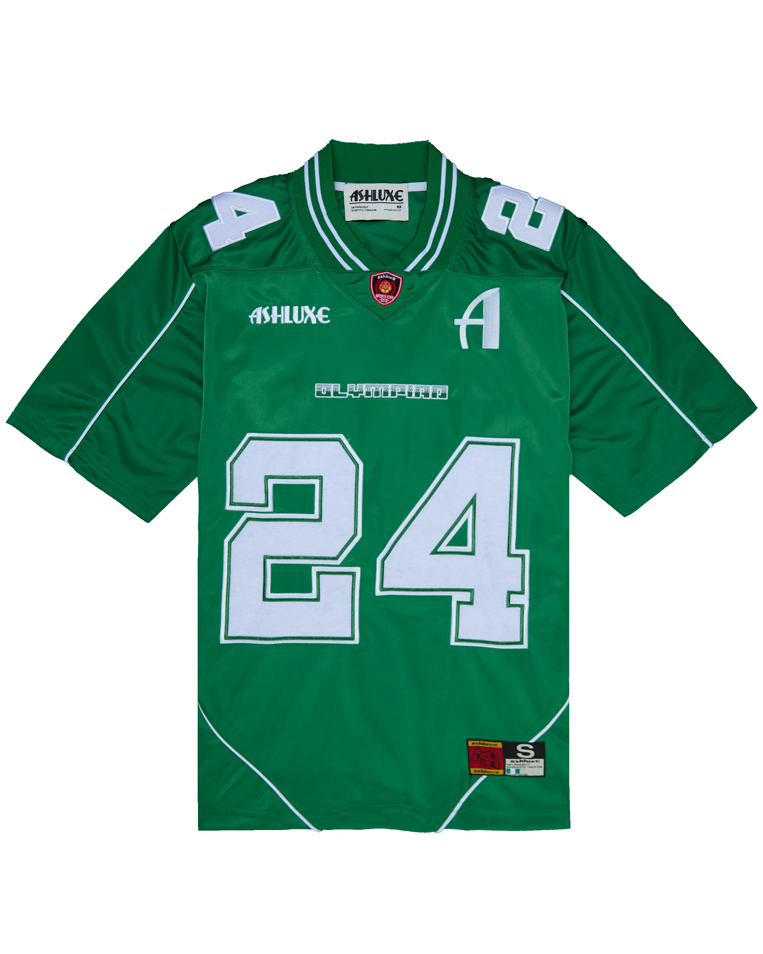 Ash American 24 Jersey Green sold by Ashluxe