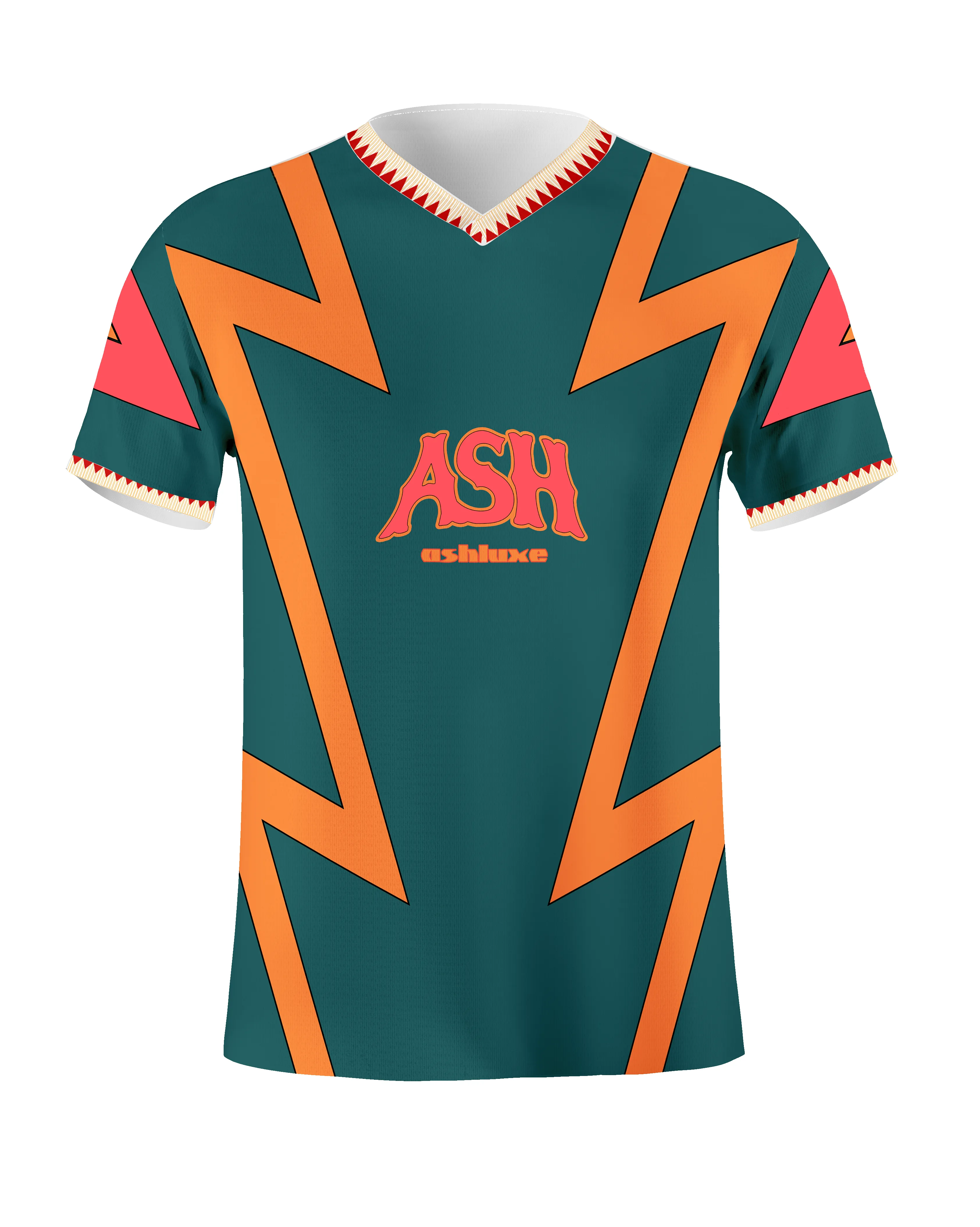 Ashluxe Festac 77 Zig Jersey Multi Green Yellow sold by Ashluxe