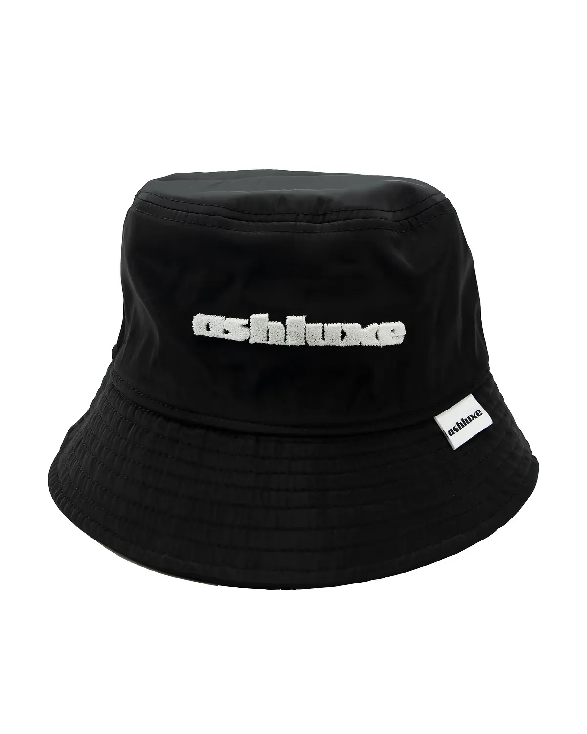 Ashluxe Brim Logo Bucket Hat Black sold by Ashluxe