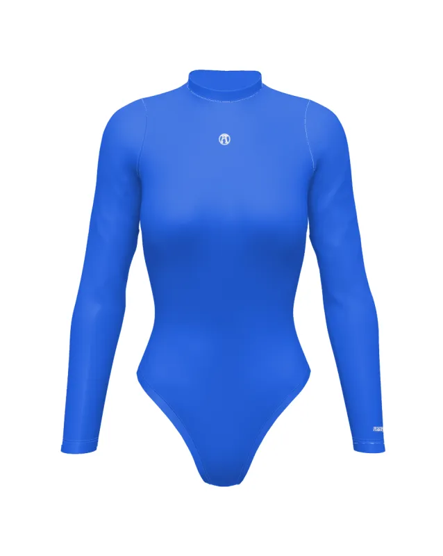 Ashluxe -A - Bodysuit blue sold by Ashluxe