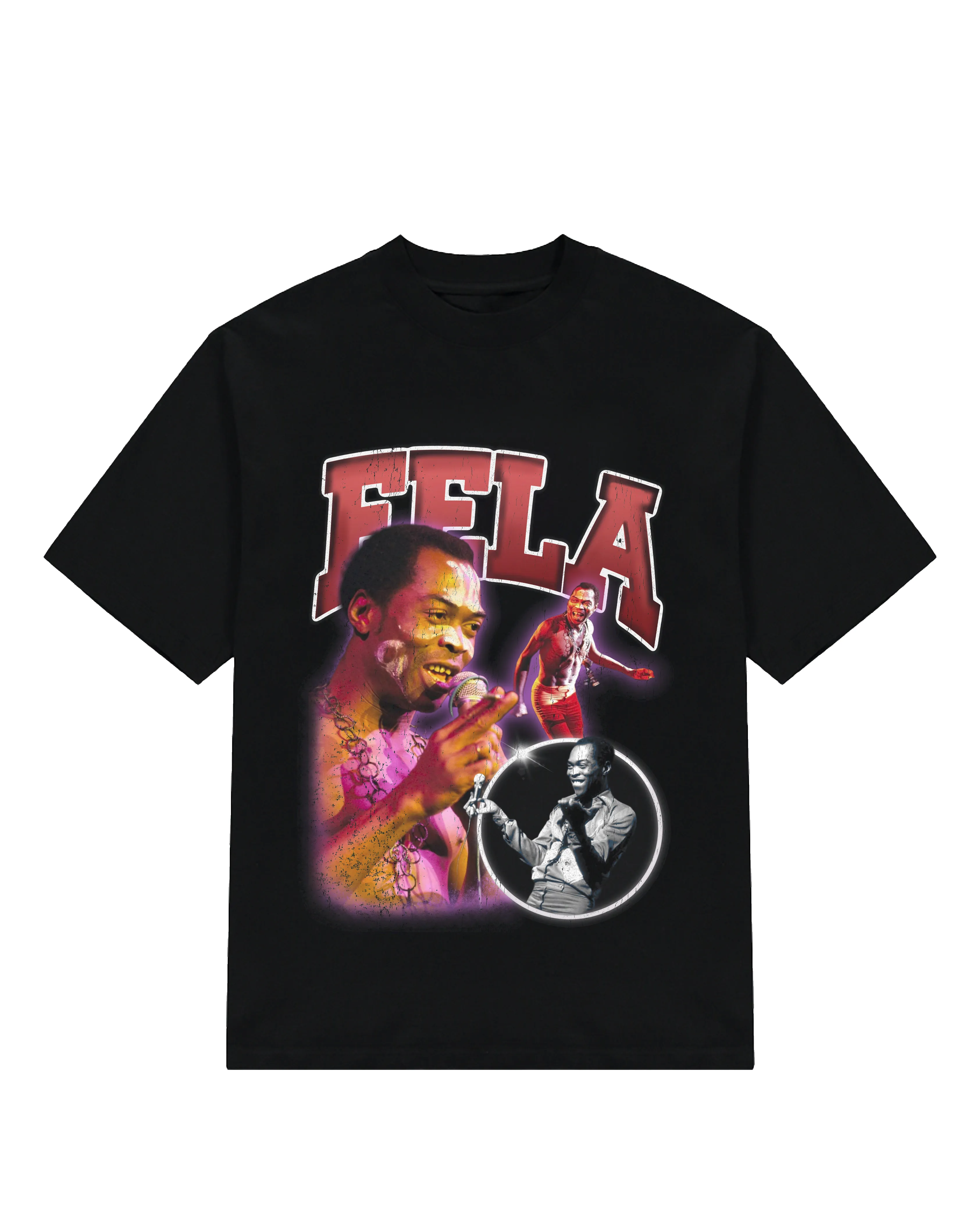 🎁 Ashluxe Fela Tribute Tee Black (100% off) sold by Ashluxe