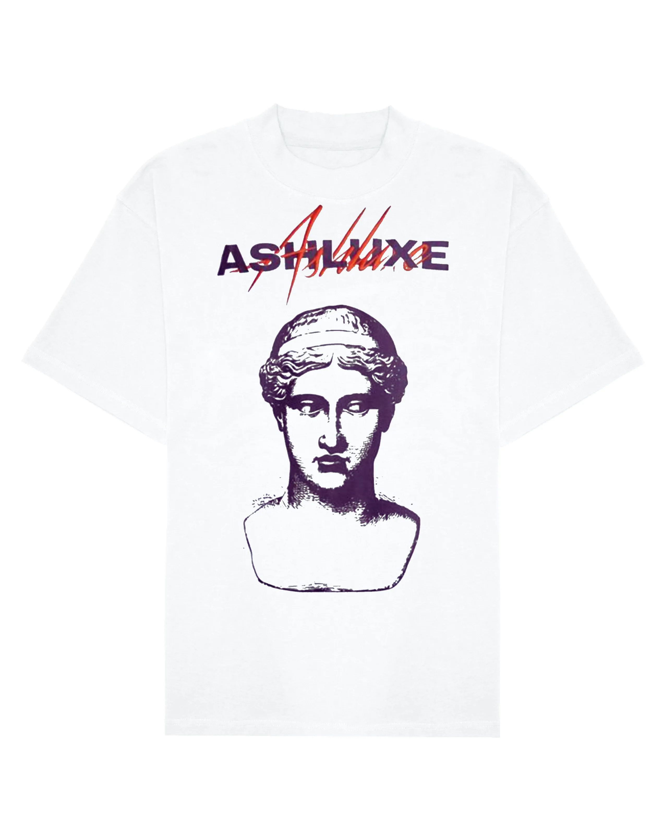 Ashluxe Goddess Sculpture T-Shirt White sold by Ashluxe