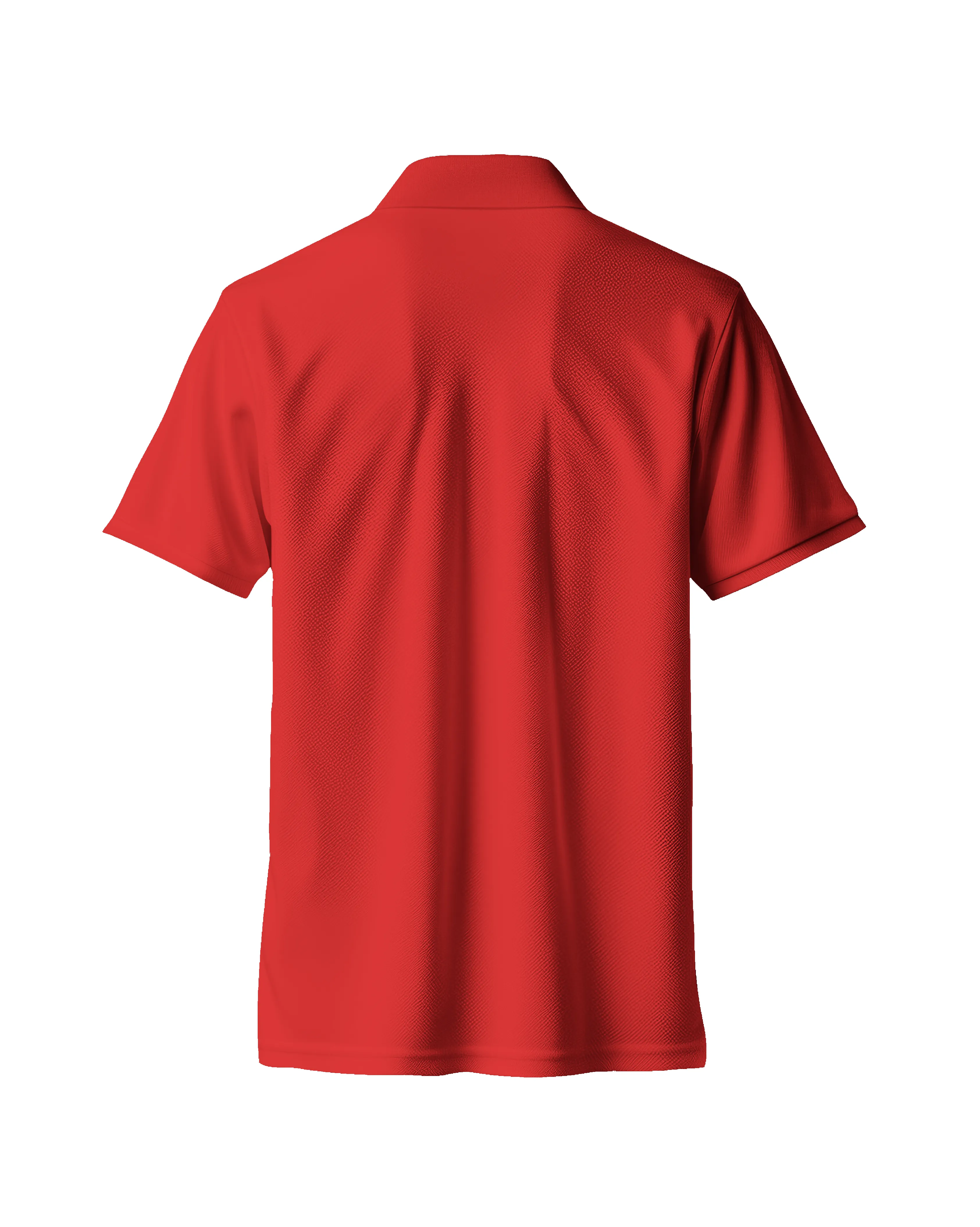Ashluxe Triangle Logo Lightweight Polo Red sold by Ashluxe product image thumbnail 2