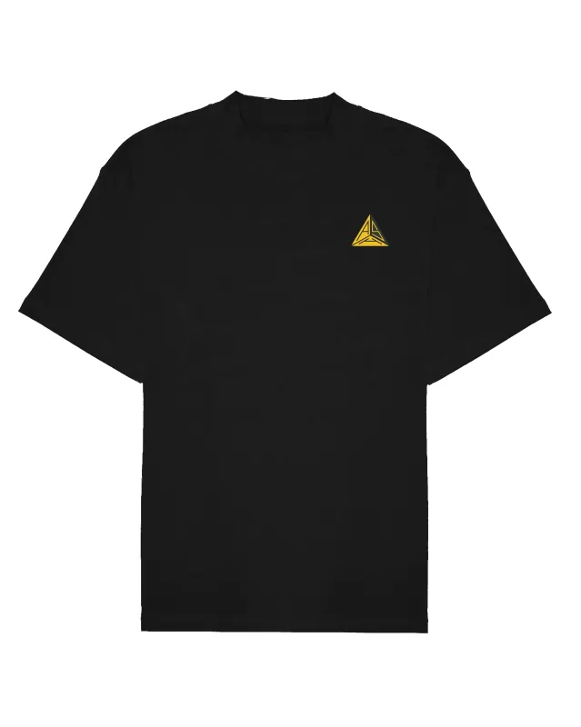 Ashluxe Nigeria X Brazil T-shirt Black sold by Ashluxe