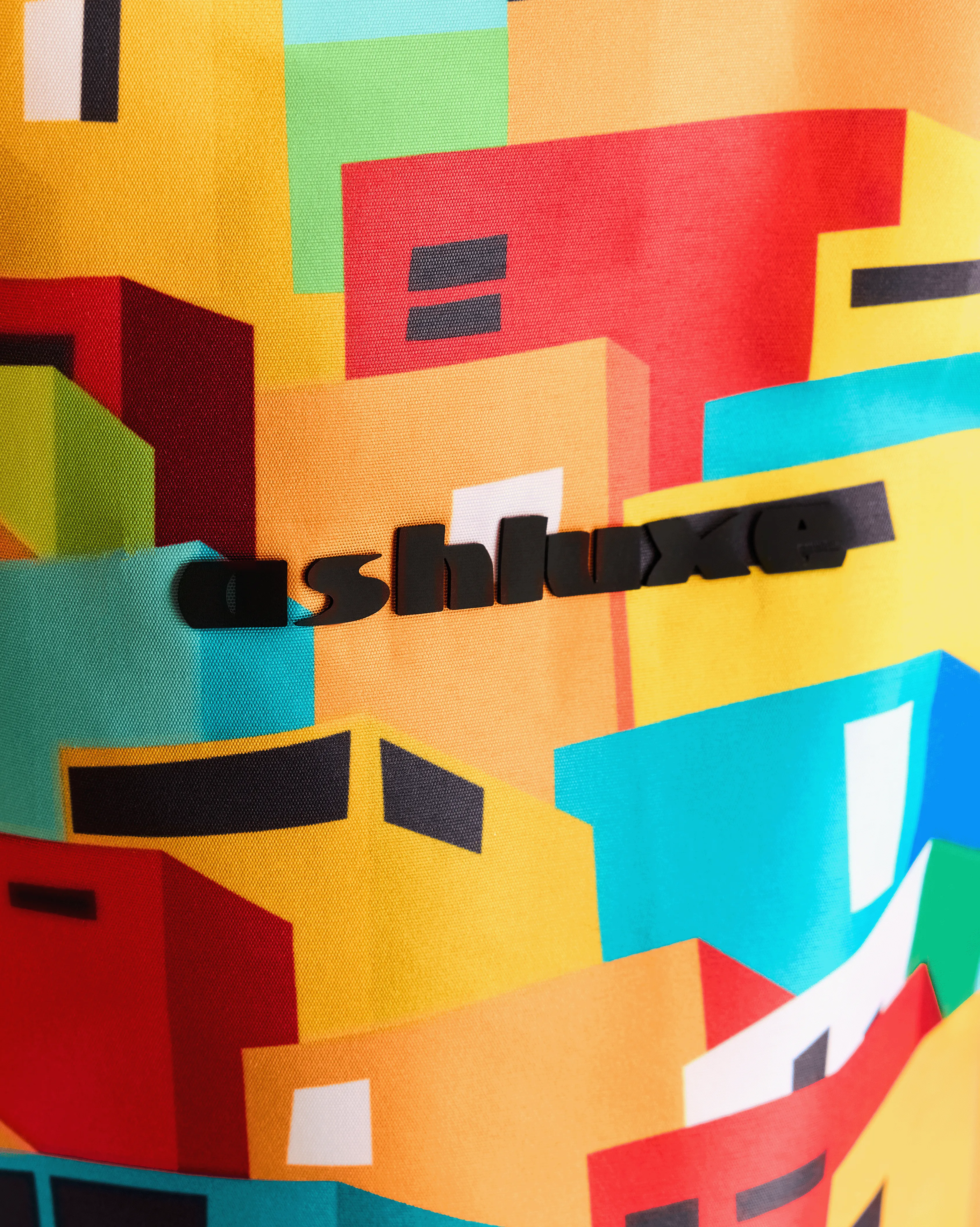 Urban Mosaic Print Swim Shirt Multi sold by Ashluxe product image thumbnail 4