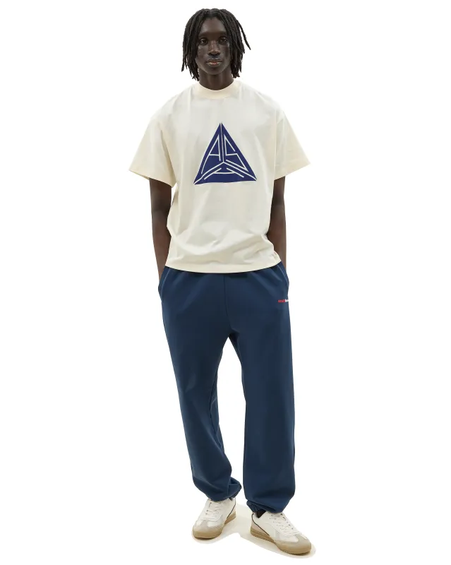 Large Triangle Logo T-shirt Off White sold by Ashluxe
