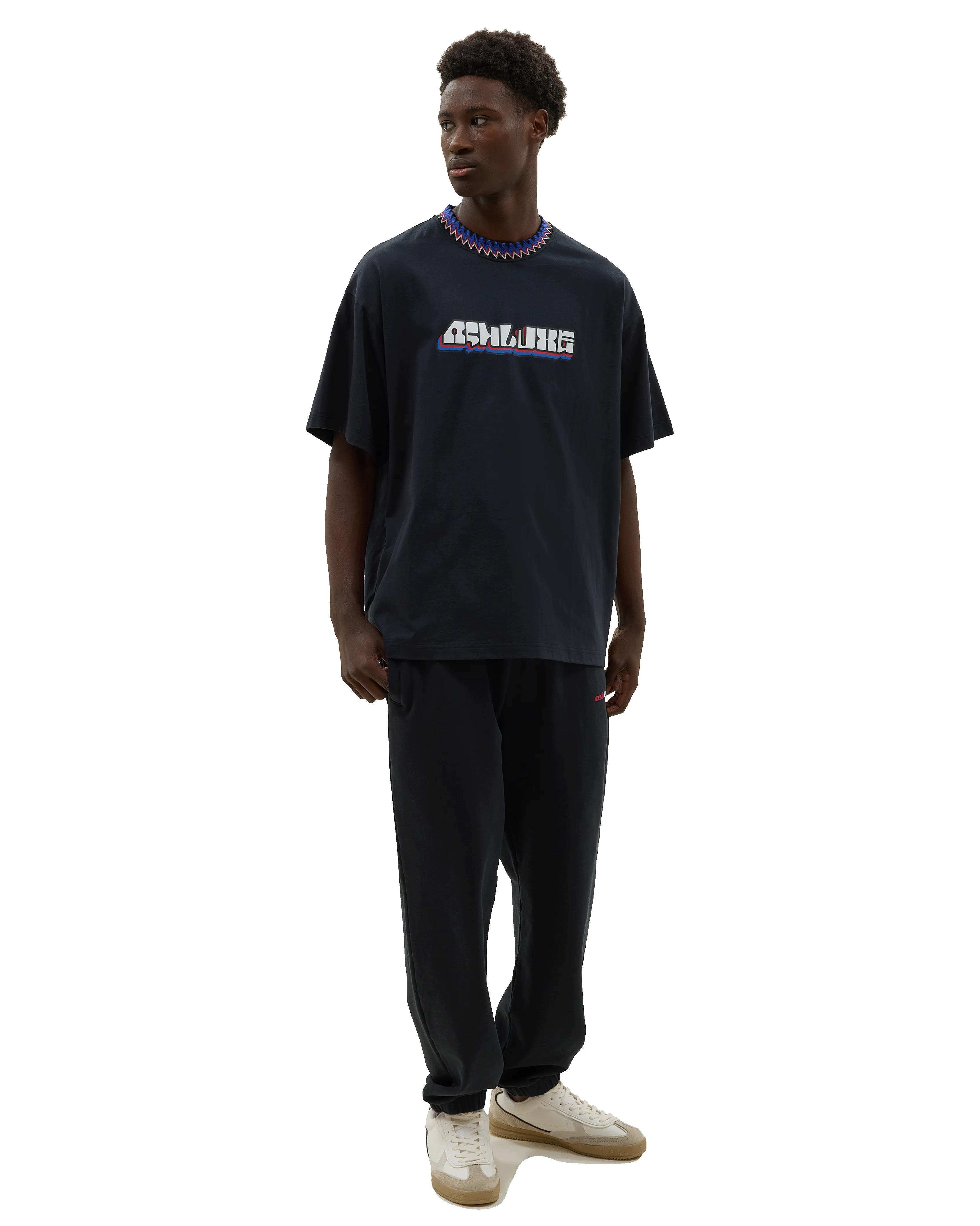Ashluxe Logo Trackpants Black sold by Ashluxe product image thumbnail 4