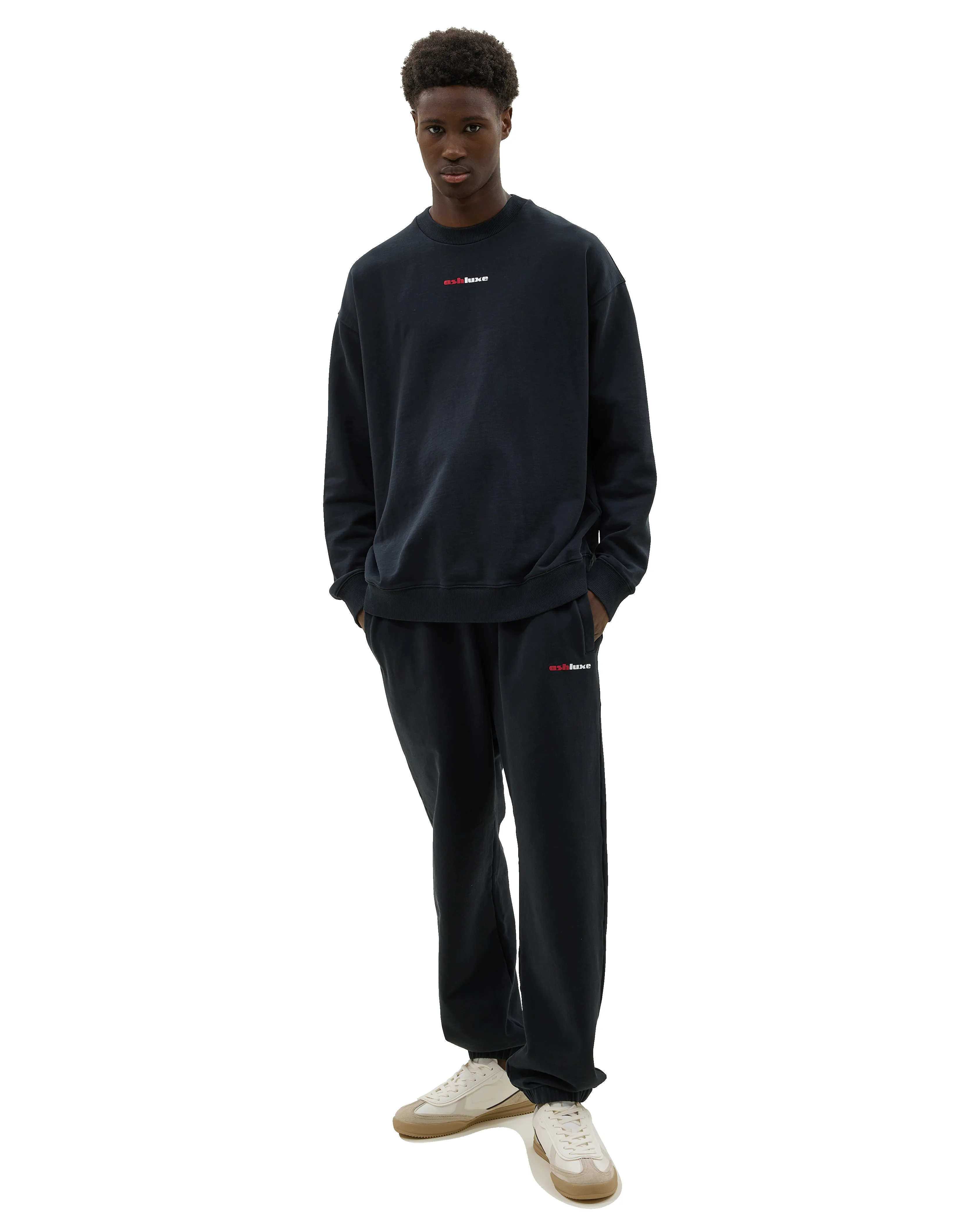 Ashluxe Logo Trackpants Black sold by Ashluxe product image thumbnail 5