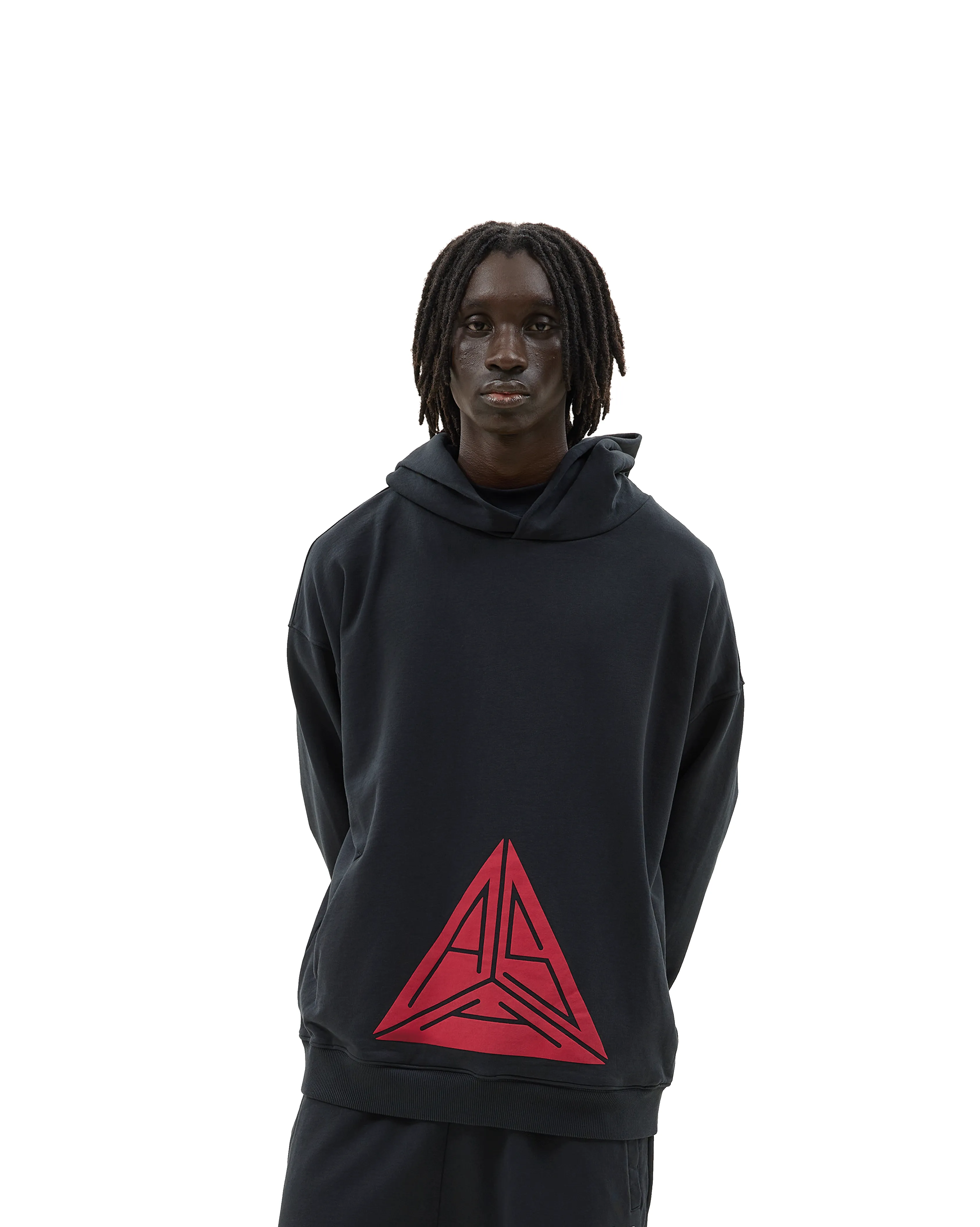 Triangle Logo Hoodie Black sold by Ashluxe product image thumbnail 5