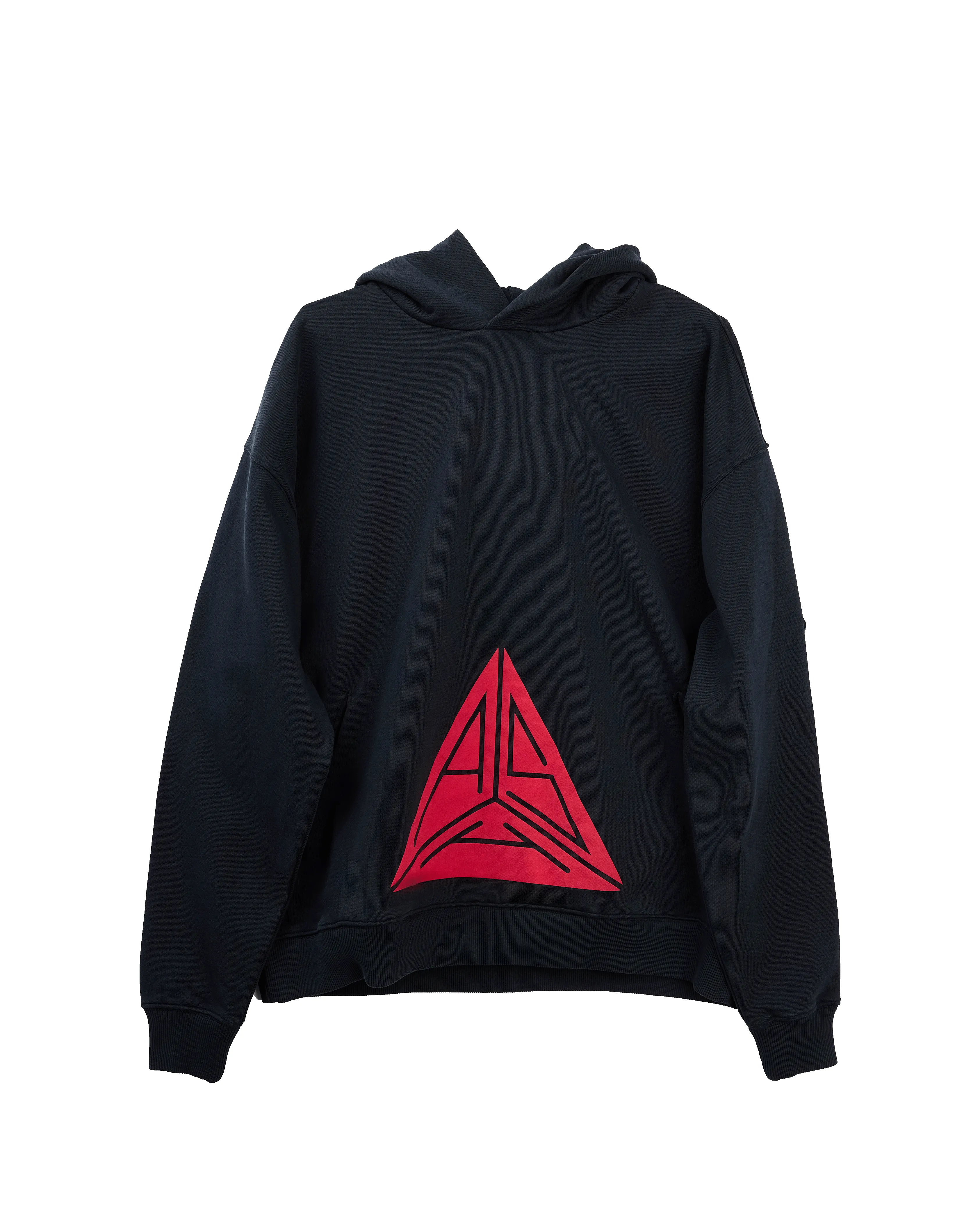 Triangle Logo Hoodie Black sold by Ashluxe product image thumbnail 4