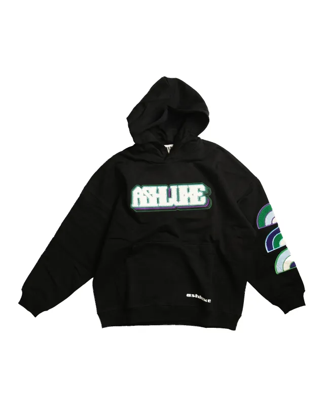 Ashluxe Bold Logo Hoodie Black sold by Ashluxe