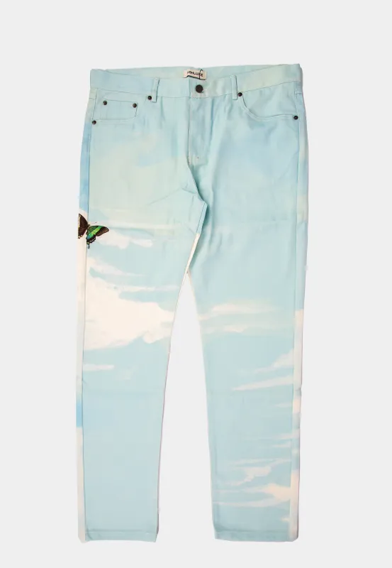 Ashluxe Cloud Denim Pant sold by Ashluxe