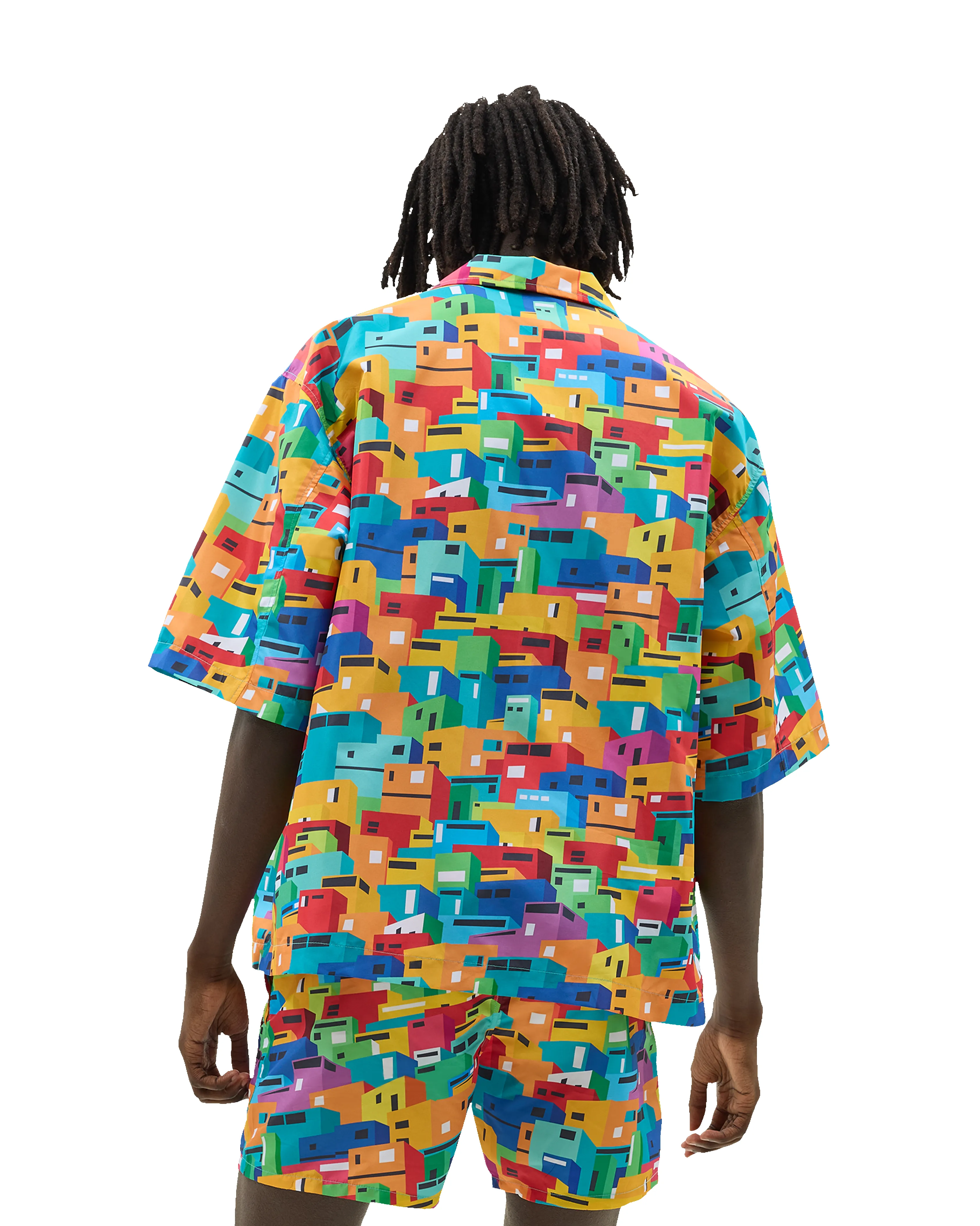 Urban Mosaic Print Swim Shorts Multi sold by Ashluxe product image thumbnail 3