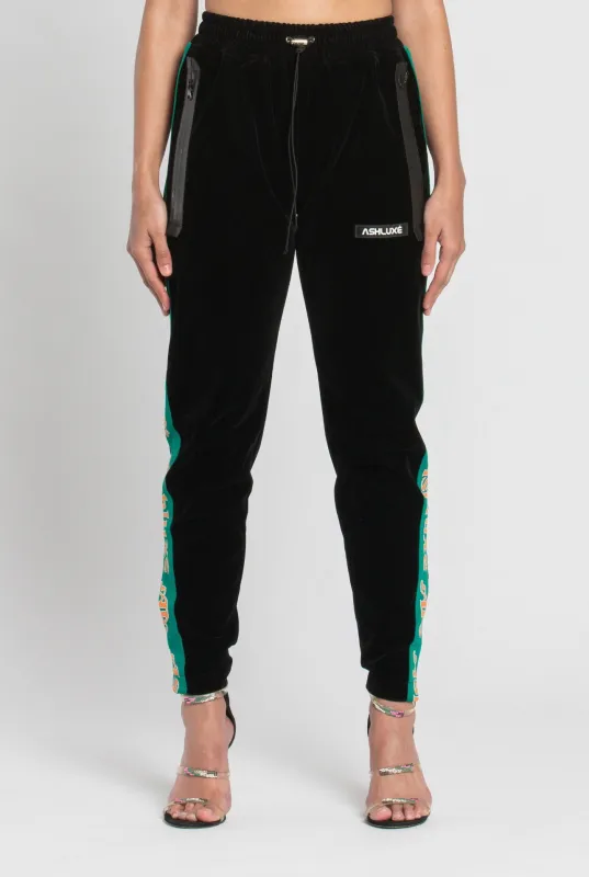 Ashluxe Paradise Track Pant - Black sold by Ashluxe