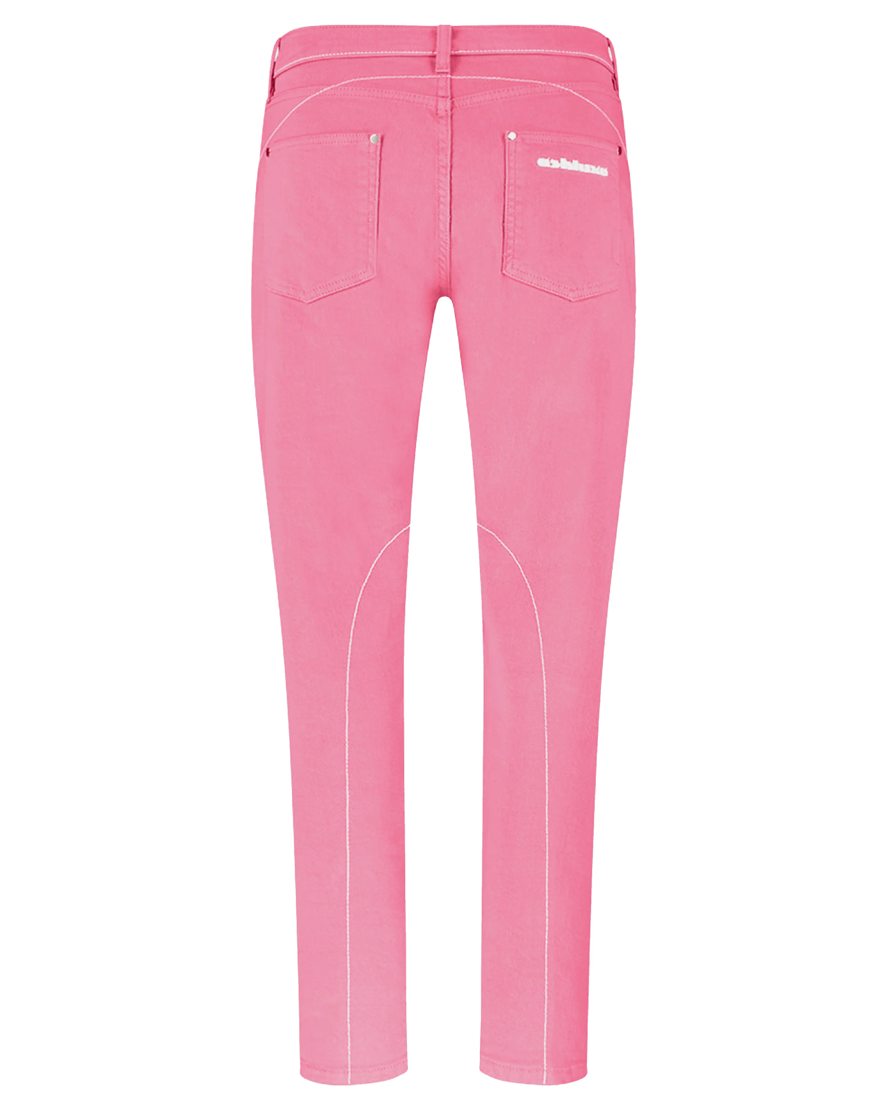 Ashluxe Female Denim Slimfit Pants 5Pockets Pink sold by Ashluxe product image thumbnail 2