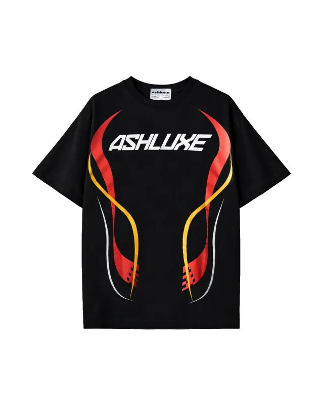 Ashluxe Inferno Noir T-Shirt Black sold by Ashluxe