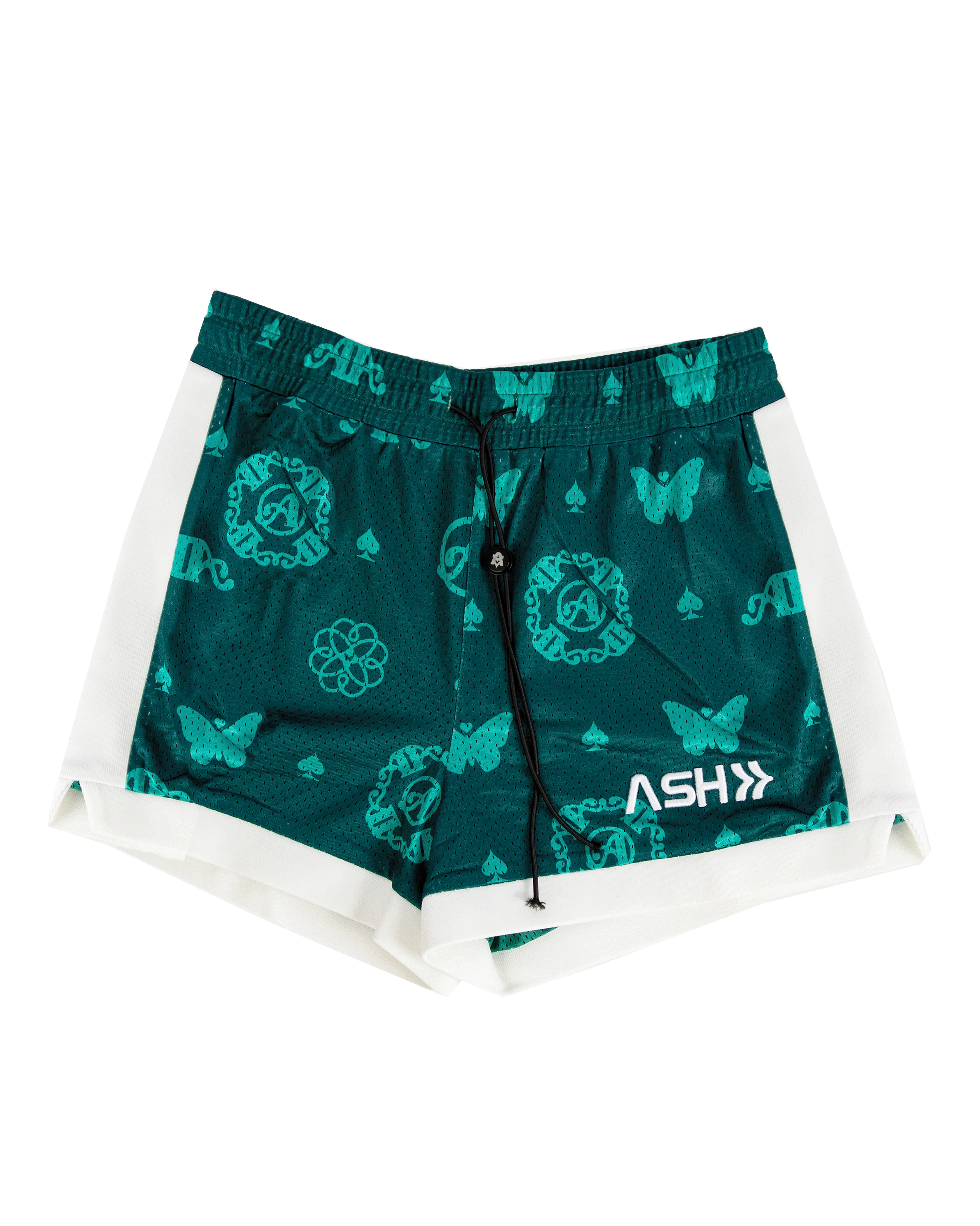 Ashluxe Paradise Basketball Shorts Green sold by Ashluxe