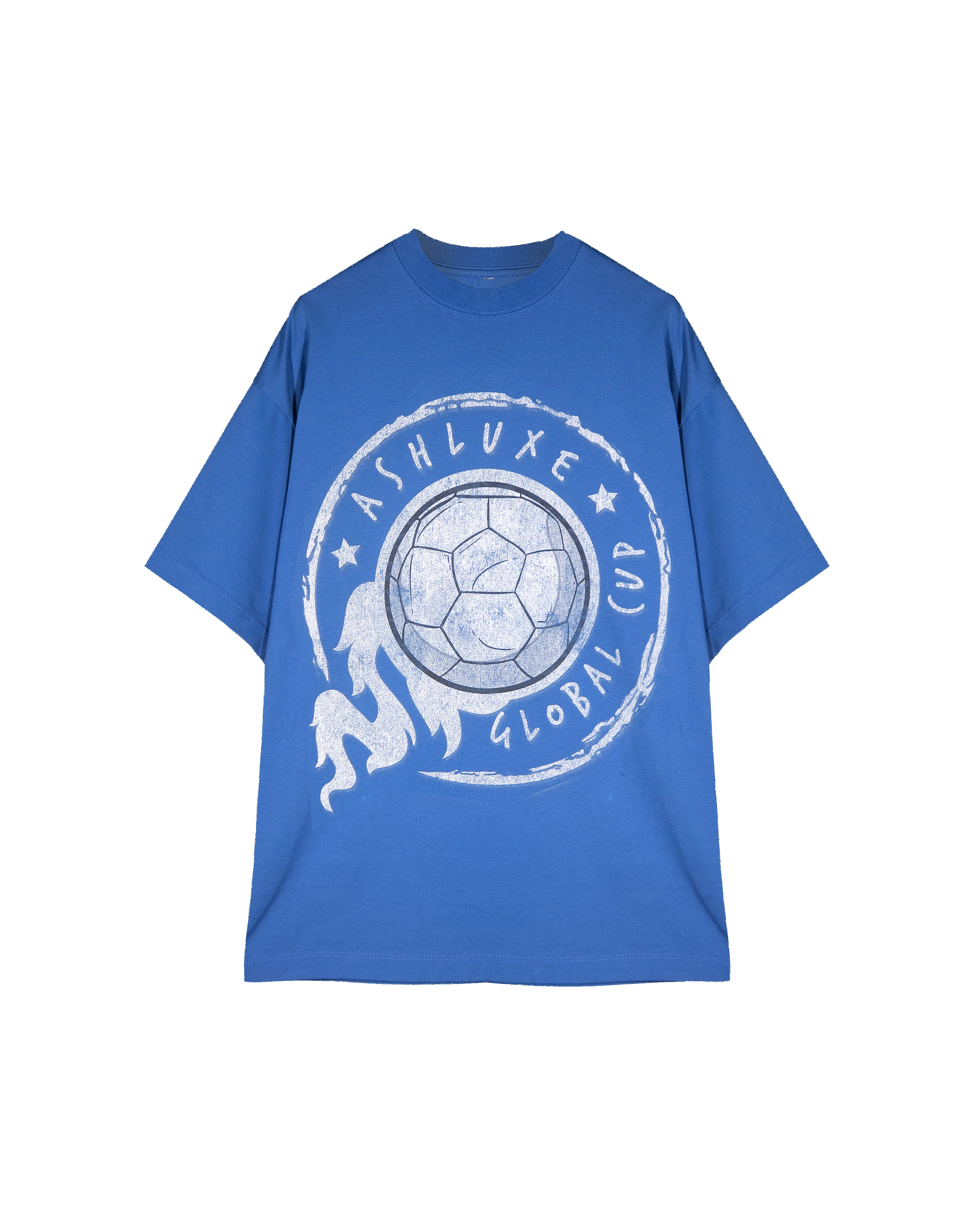 Ashluxe Heritge Ball Insignia Tee Blue sold by Ashluxe