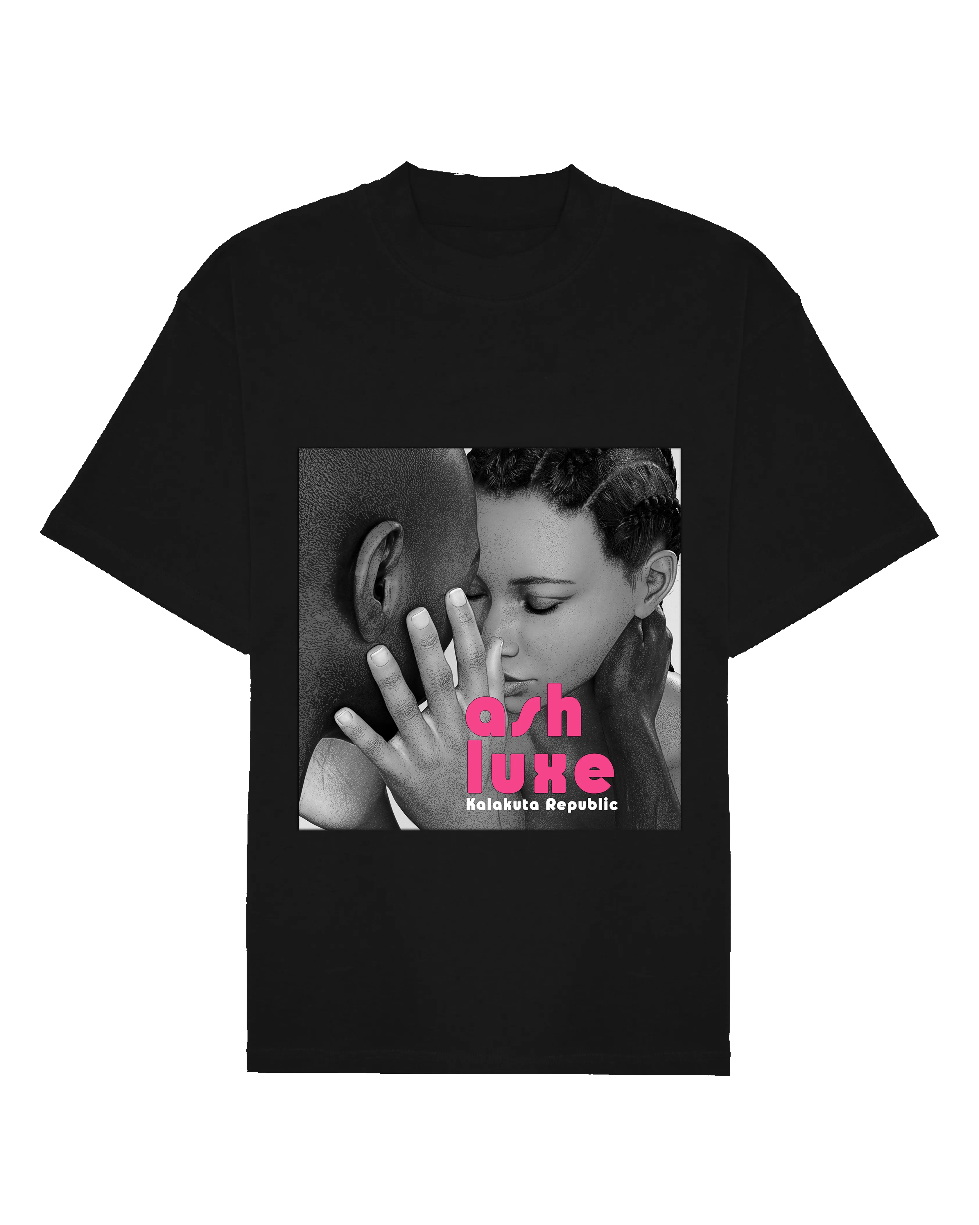 Ashluxe Monochrome T-shirt Black sold by Ashluxe