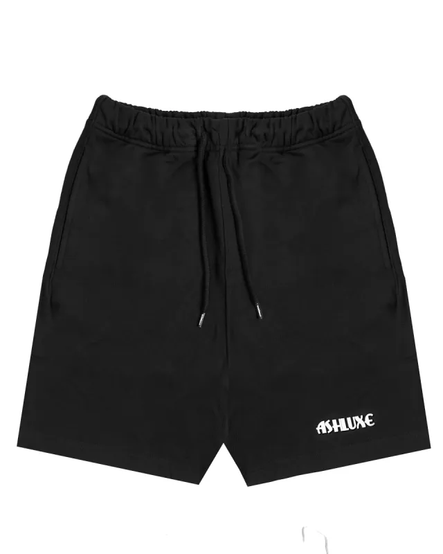 Ashluxe Bermuda Logo Short Black made by Ashluxe