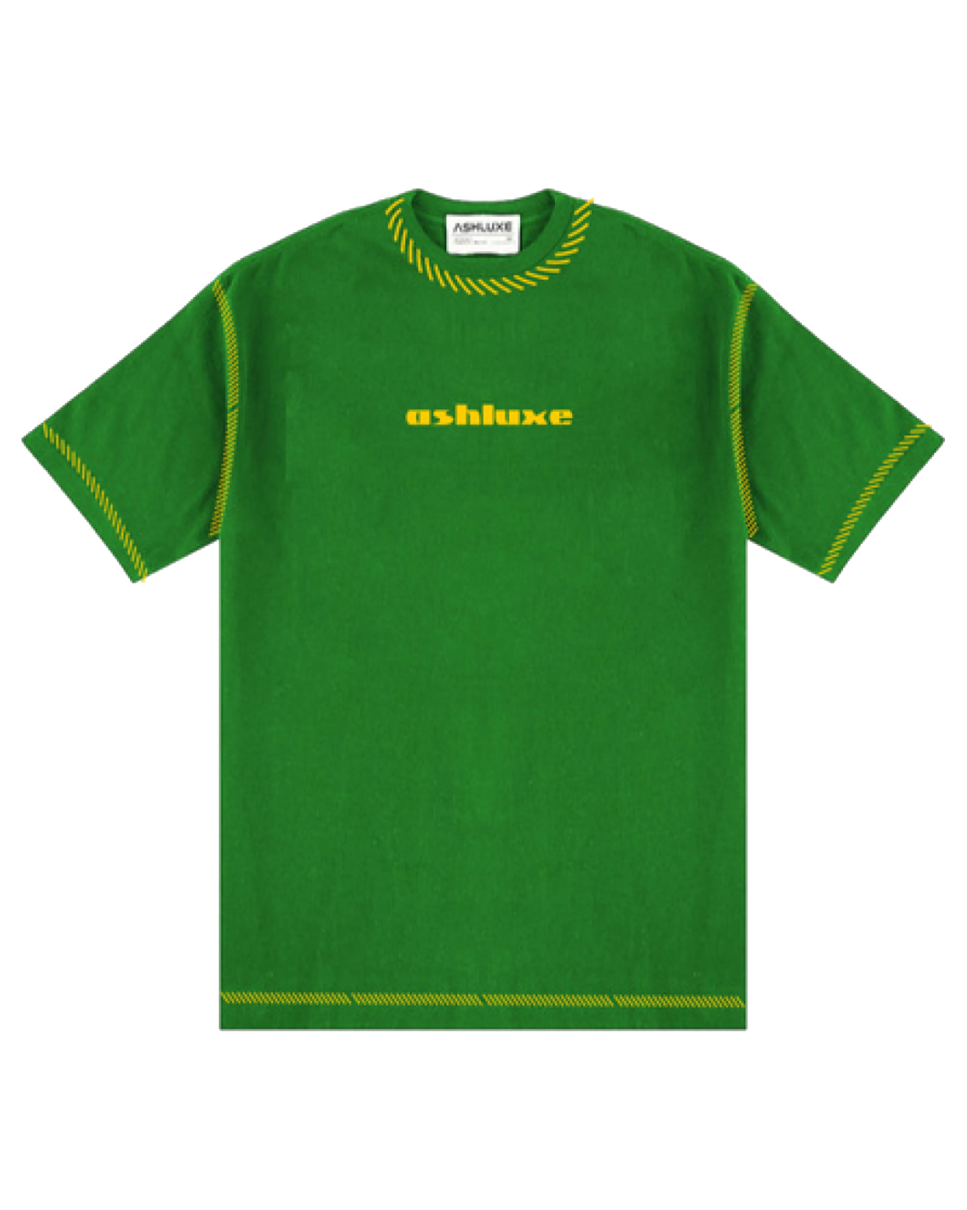 Ashluxe Threaded T-shirt - Green sold by Ashluxe