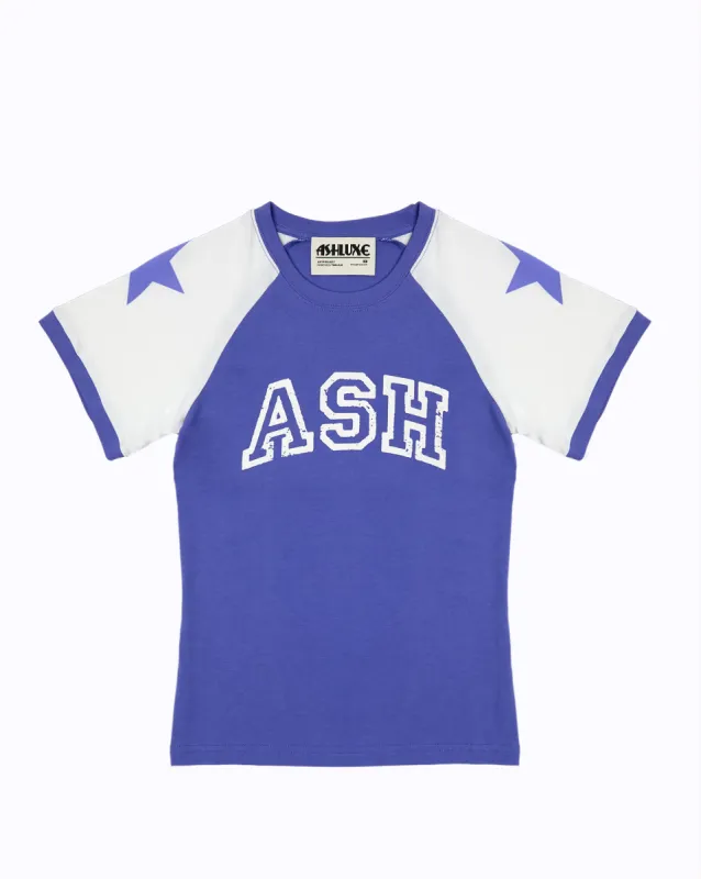Ashluxe Short Sleeve Female Jersey Purple sold by Ashluxe
