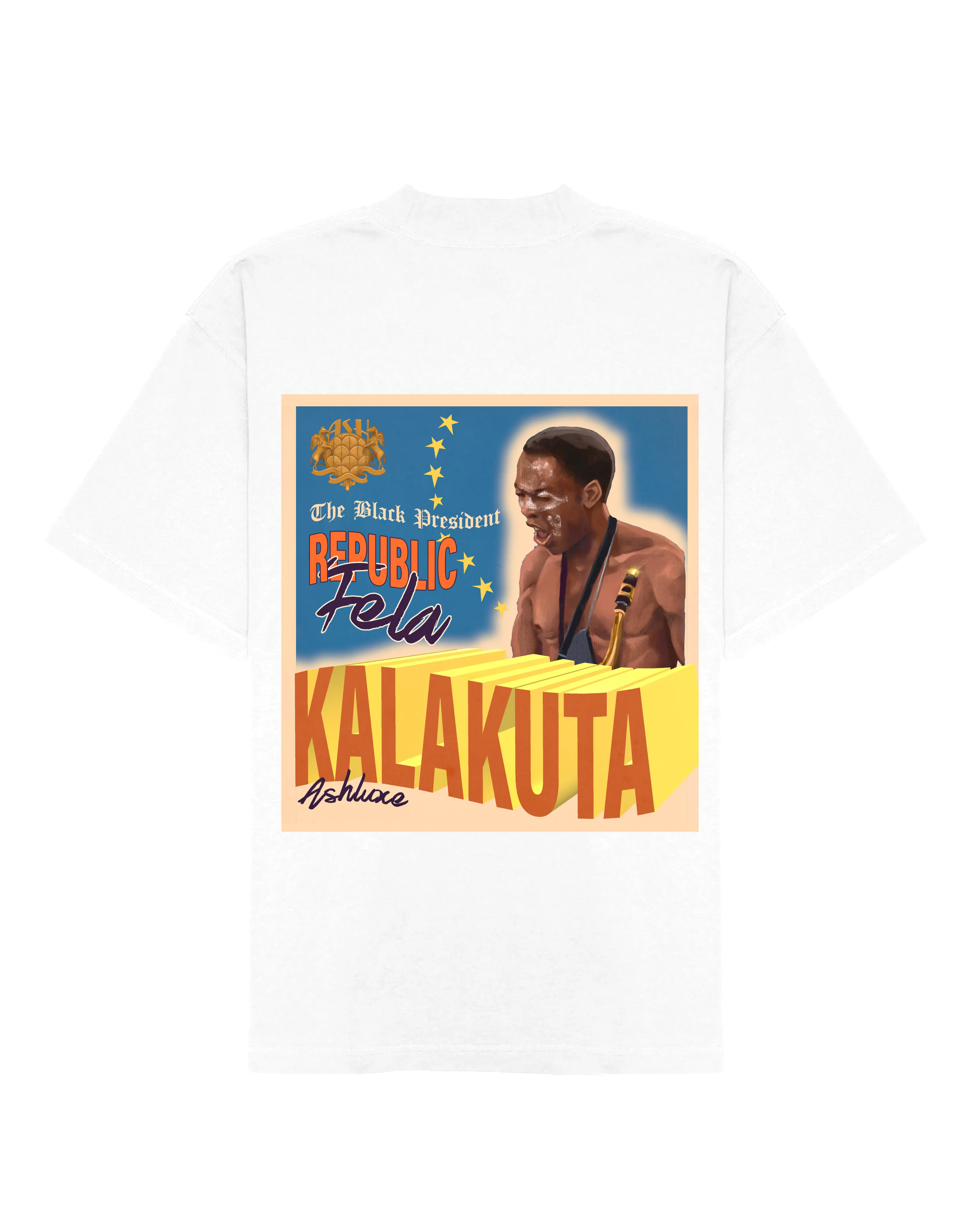 Ashluxe Fela's Republic Tee White sold by Ashluxe product image thumbnail 2