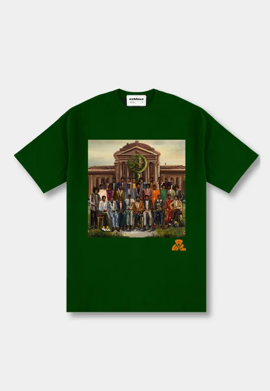 ASHLUXE Collegiate T-shirt - Green sold by Ashluxe