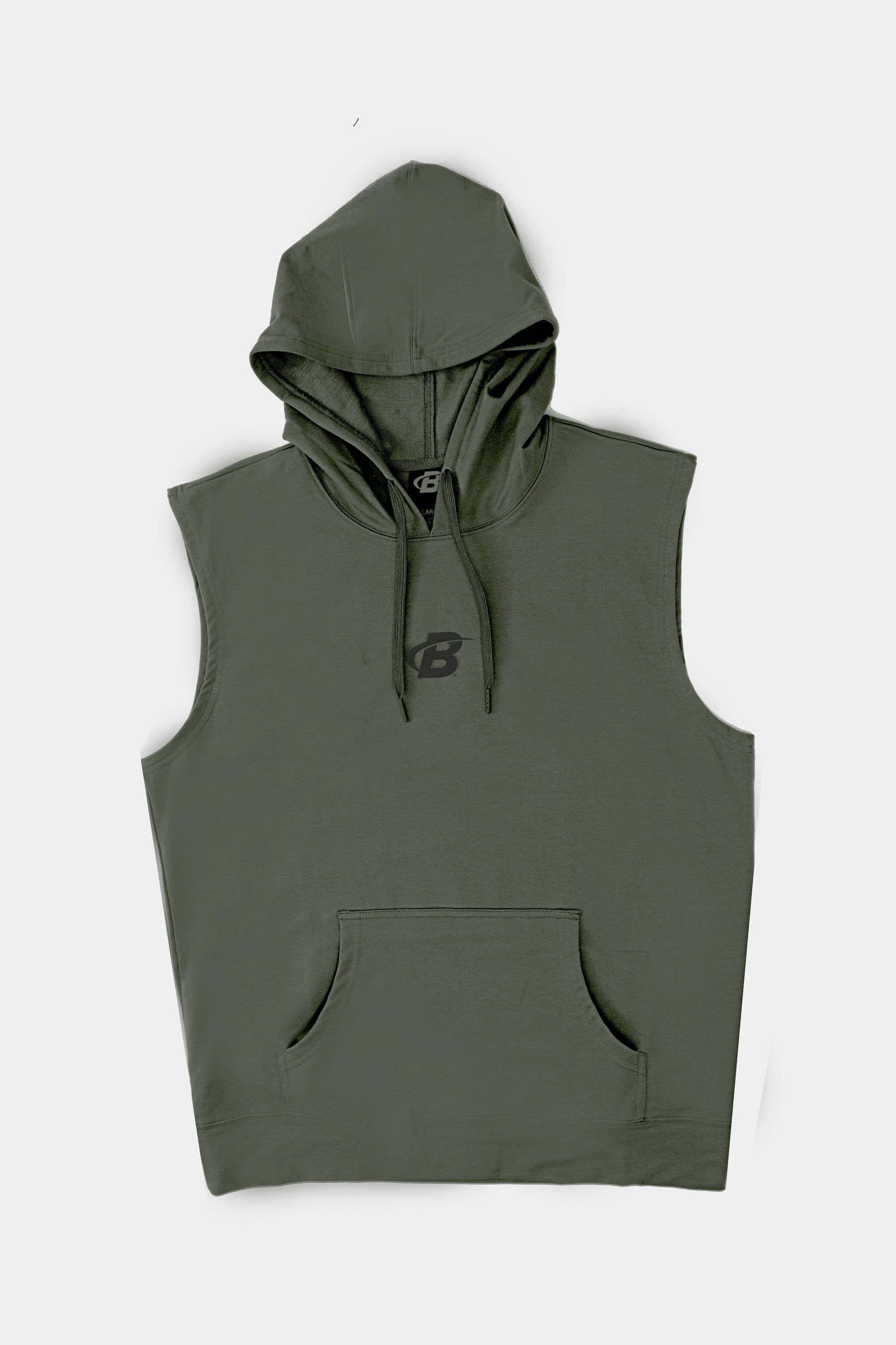 Men's Sleeveless Hoodie sold by Bodybuilding Global product image thumbnail 2