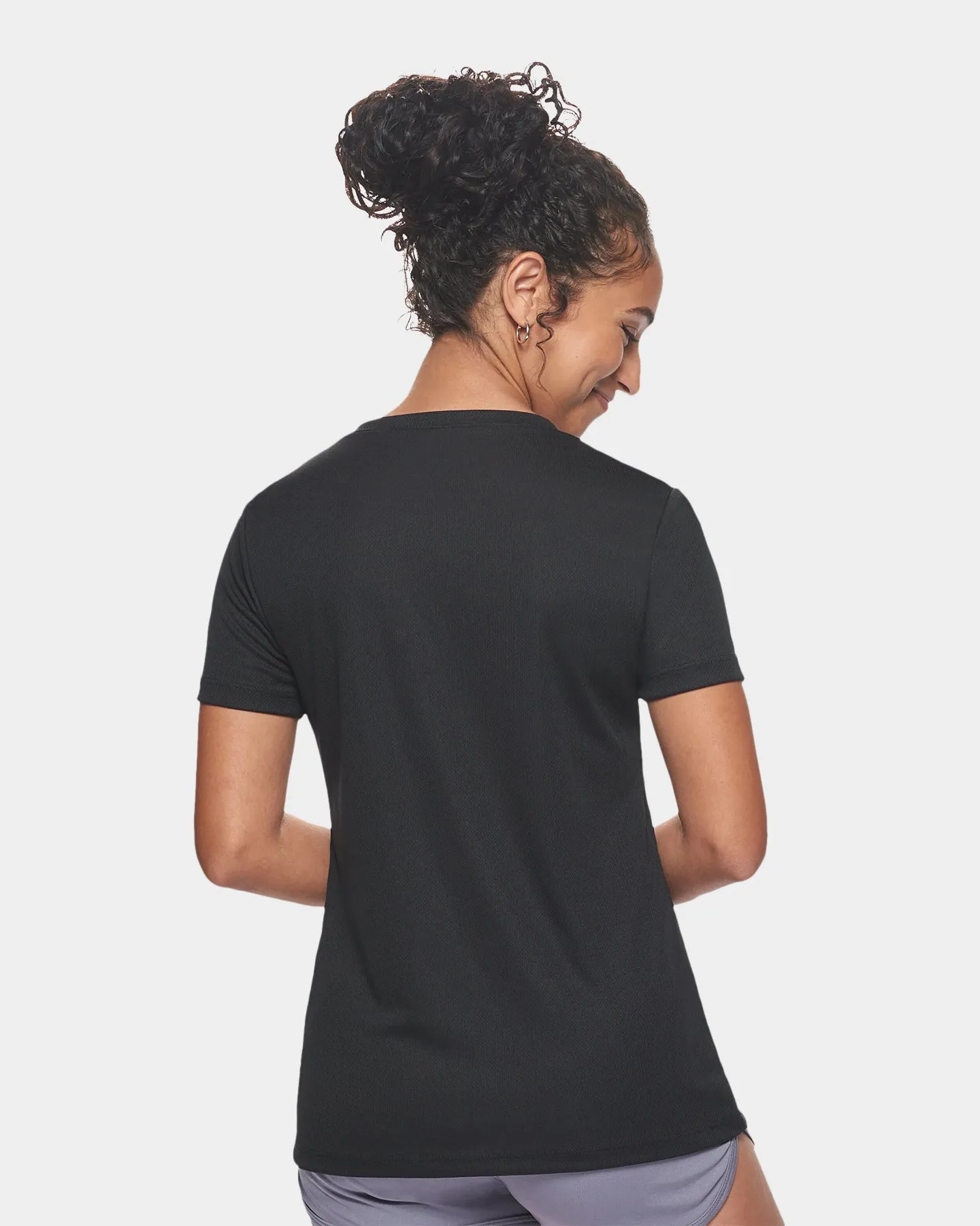 Expert Brand Oxymesh Women's V-Neck Performance T-Shirt - Extended Sizes sold by Bodybuilding Global product image thumbnail 2