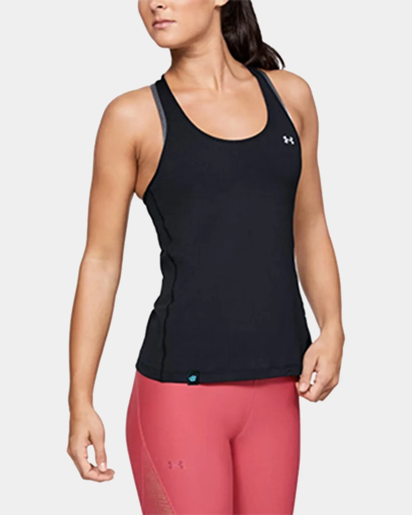 Under Armour Women's UA HeatGear® Armour Racer Tank sold by Bodybuilding Global