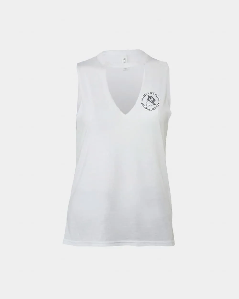 Bodybuilding.com Clothing Raise your Flag Flowy Tank sold by Bodybuilding Global product image thumbnail 2