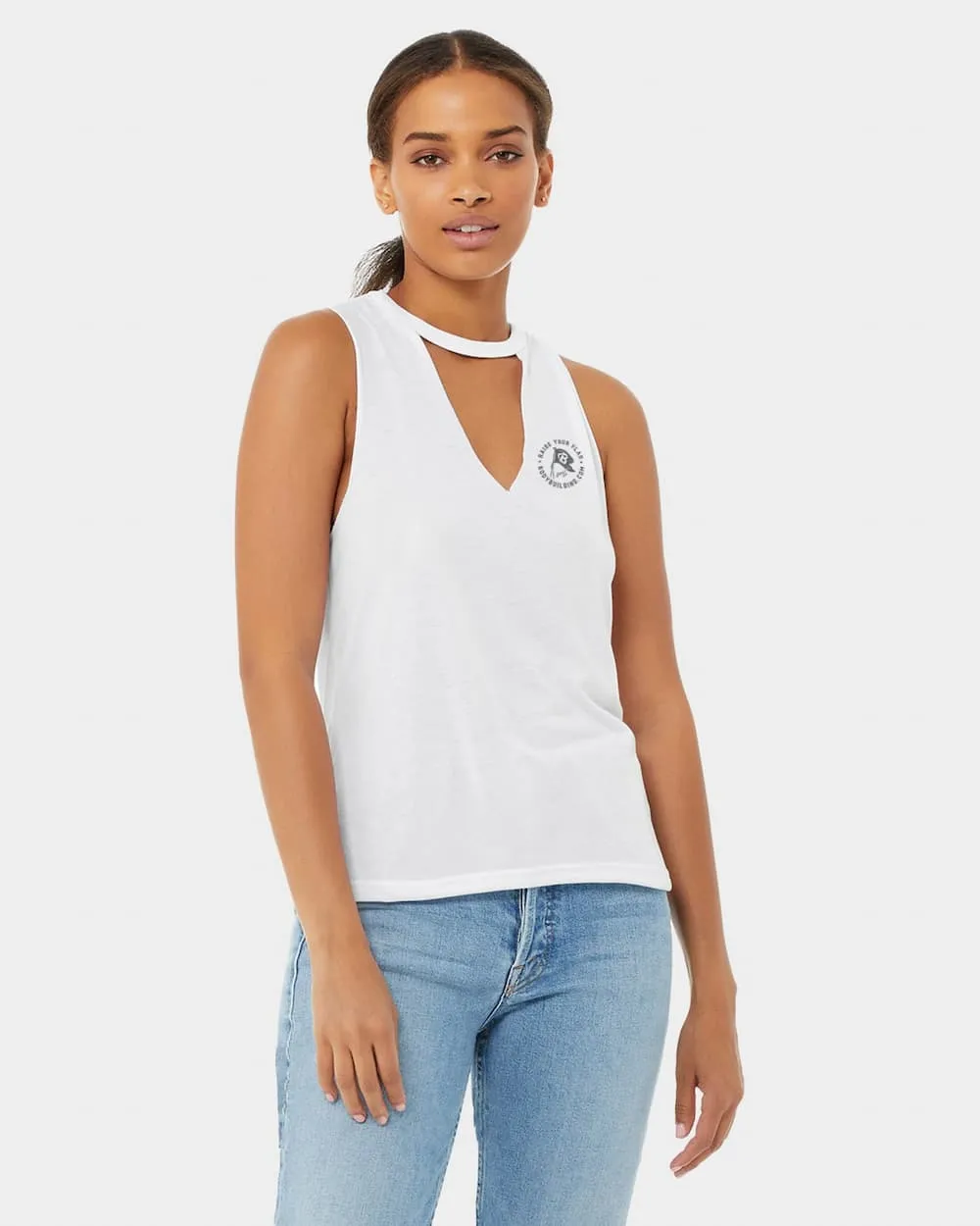 Bodybuilding.com Clothing Raise your Flag Flowy Tank sold by Bodybuilding Global product image thumbnail 4