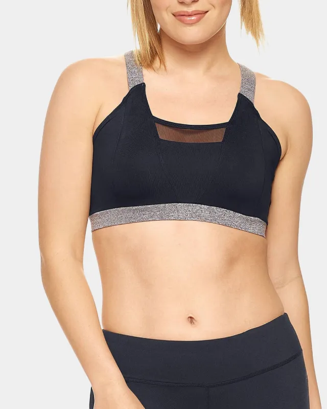Expert Brand Women's Calypso Mesh Athletic Performance Sports Bra sold by Bodybuilding Global