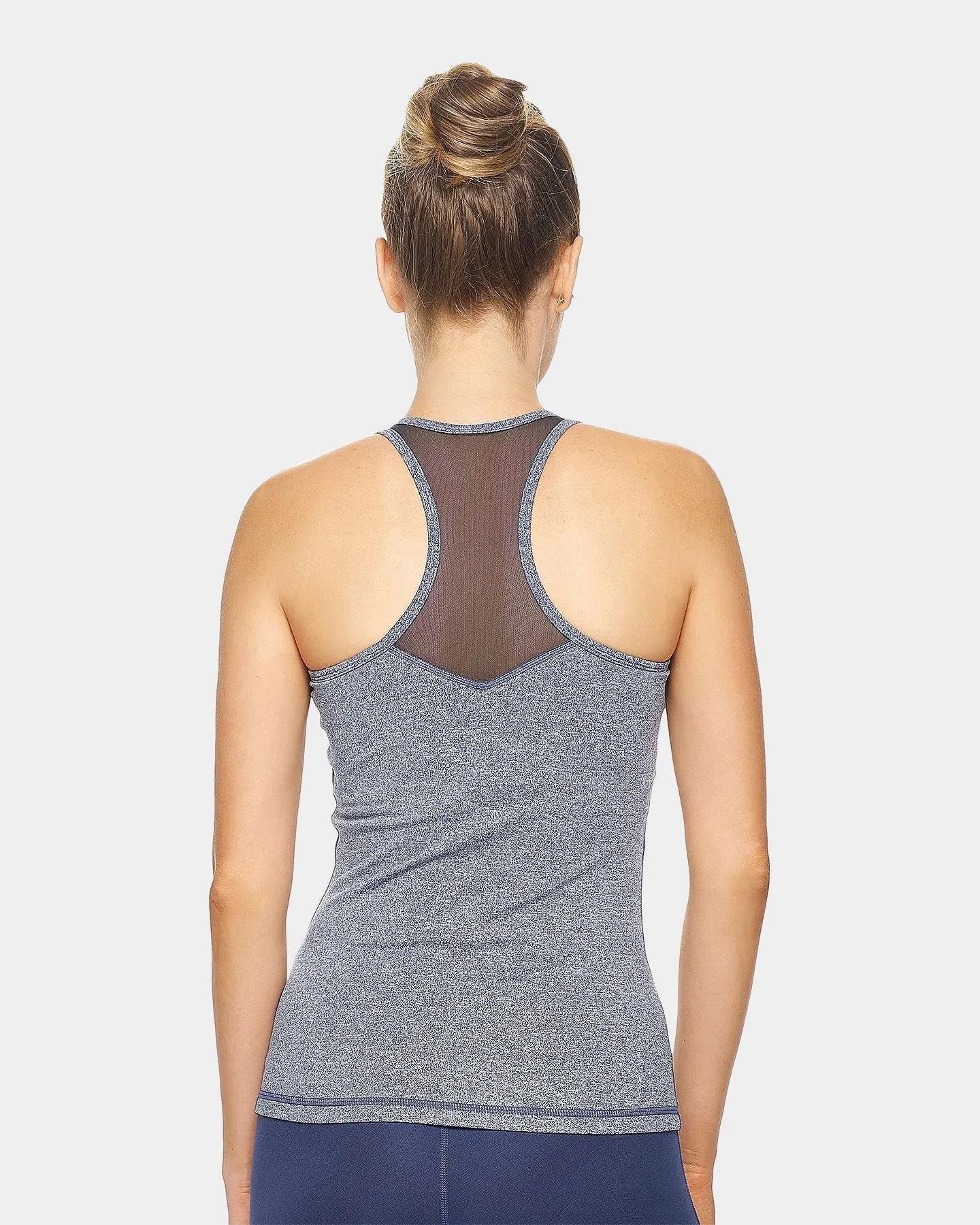 Expert Brand Women's Mesh Panel Racerback Athletic Tank Top sold by Bodybuilding Global product image thumbnail 2