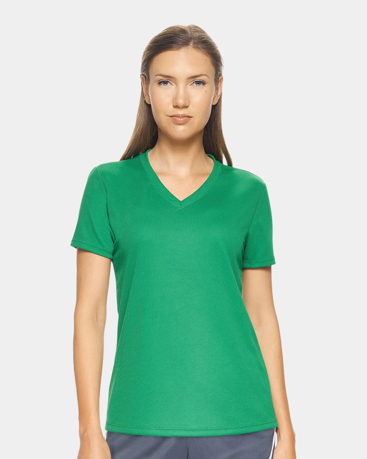 Expert Brand Oxymesh Women's V-Neck Performance T-Shirt sold by Bodybuilding Global product image thumbnail 4