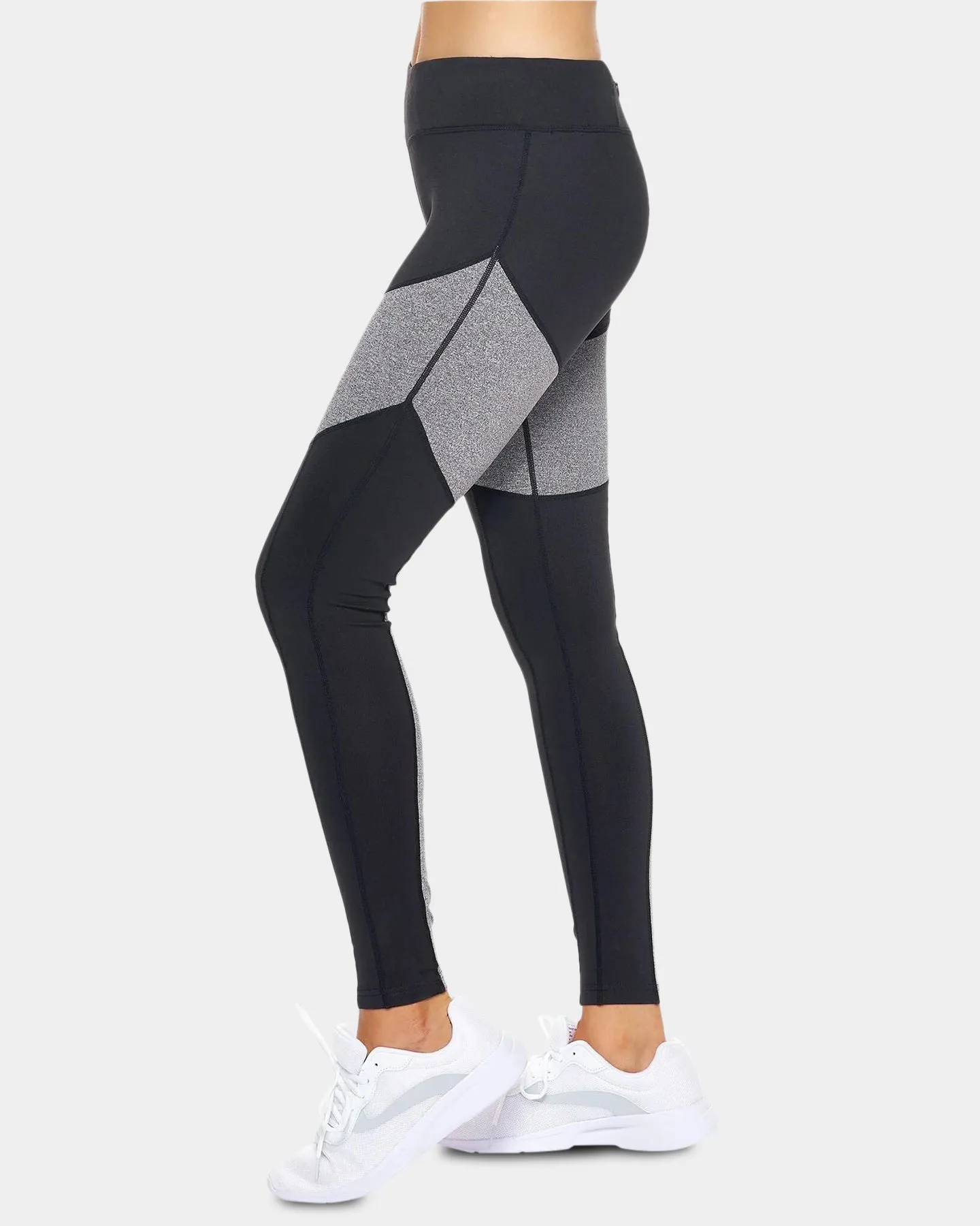 Expert Brand Women's Airstretch Mid-Rise Calypso Mesh Full Length Leggings sold by Bodybuilding Global