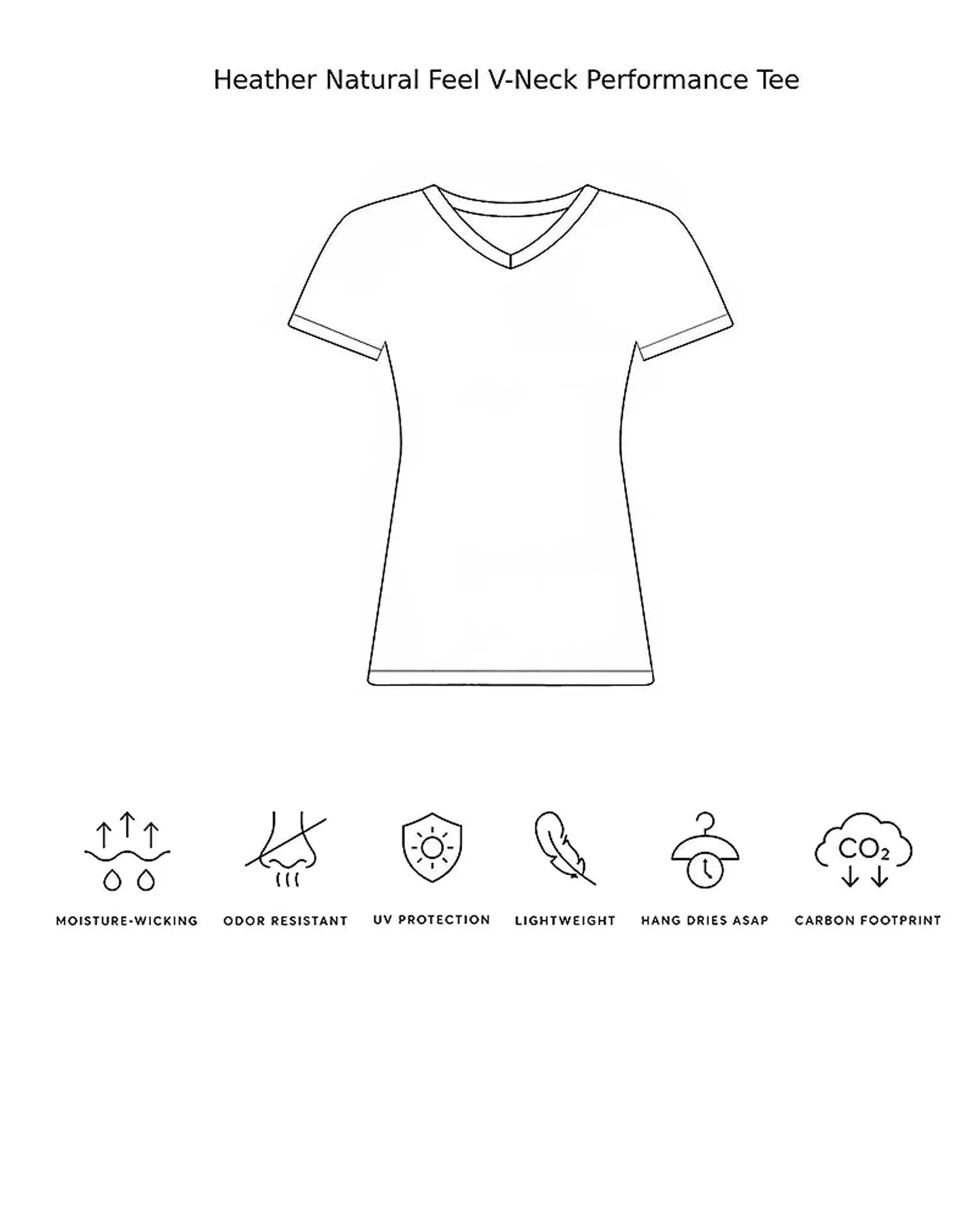 Expert Brand Women's Heather Natural Feel Performance T-Shirt sold by Bodybuilding Global product image thumbnail 4