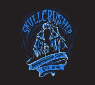 Bodybuilding.com Clothing Skullcrusher Tee sold by Bodybuilding Global