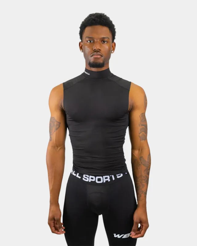 We Ball Sports Compression Turtle Neck Tank Top sold by Bodybuilding Global